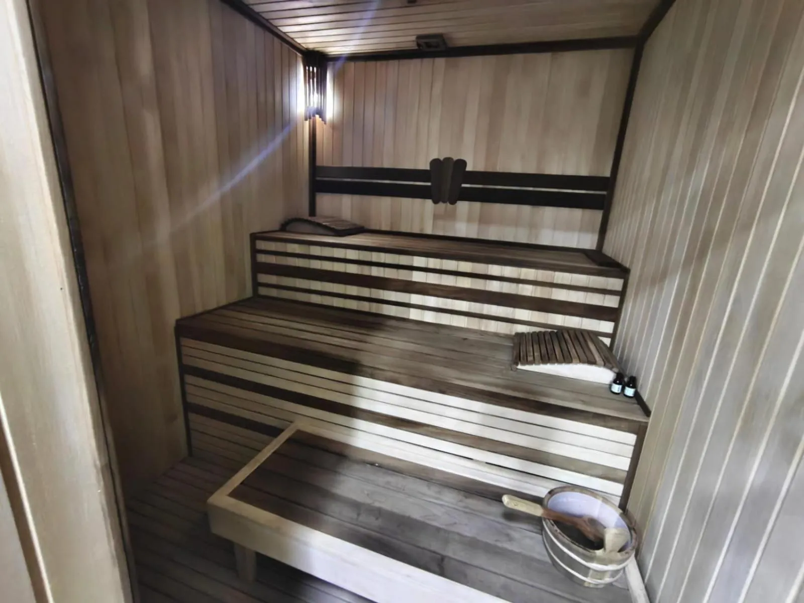 Steam room in Gabala Bless Hotel Cottage