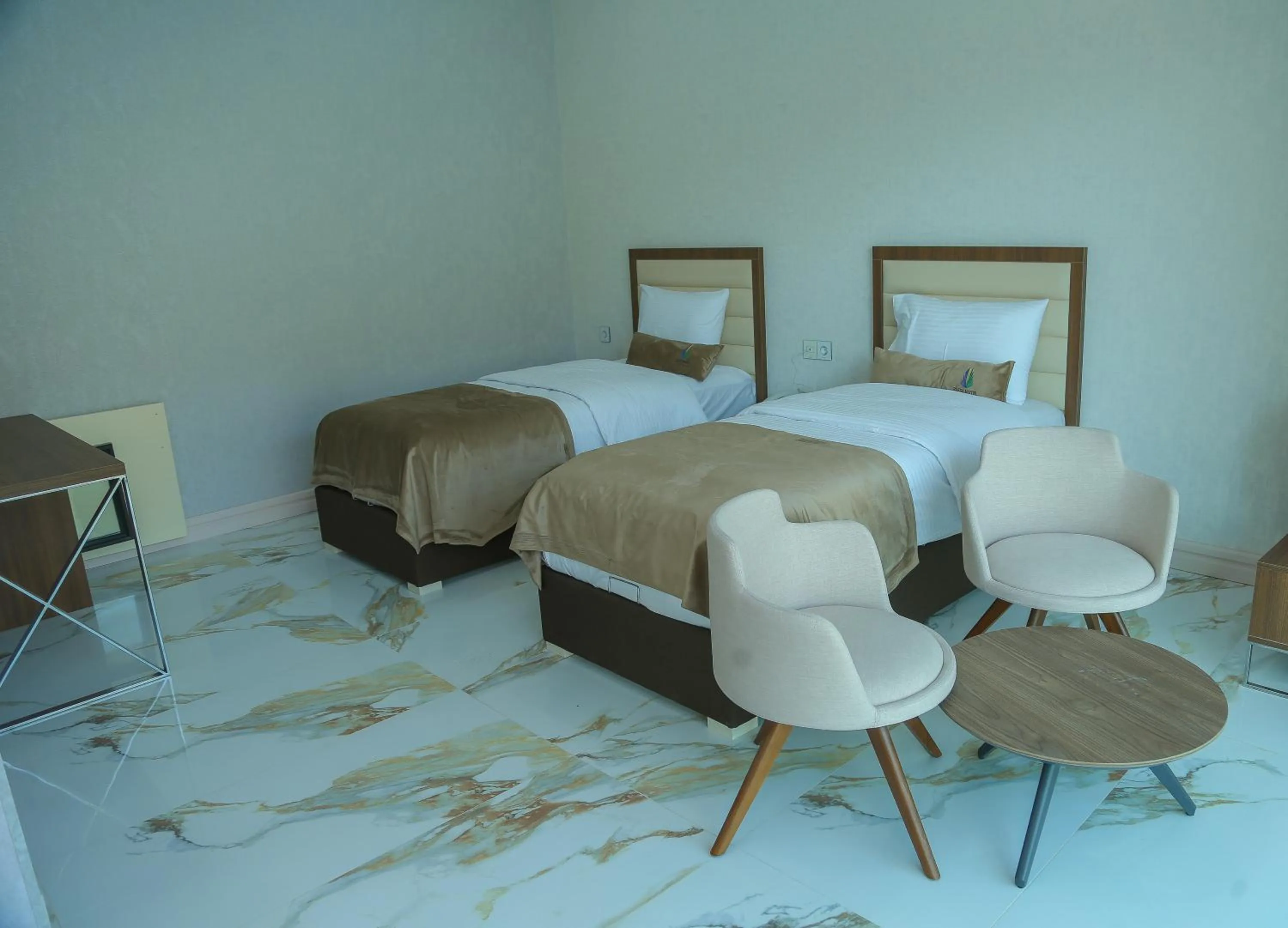 Bed in Gabala Bless Hotel Cottage