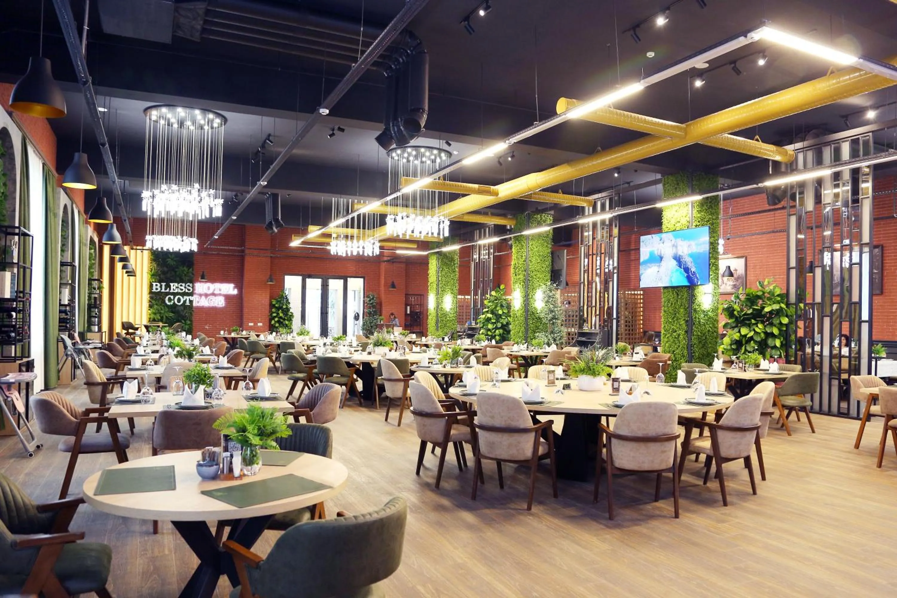 Restaurant/places to eat in Gabala Bless Hotel Cottage