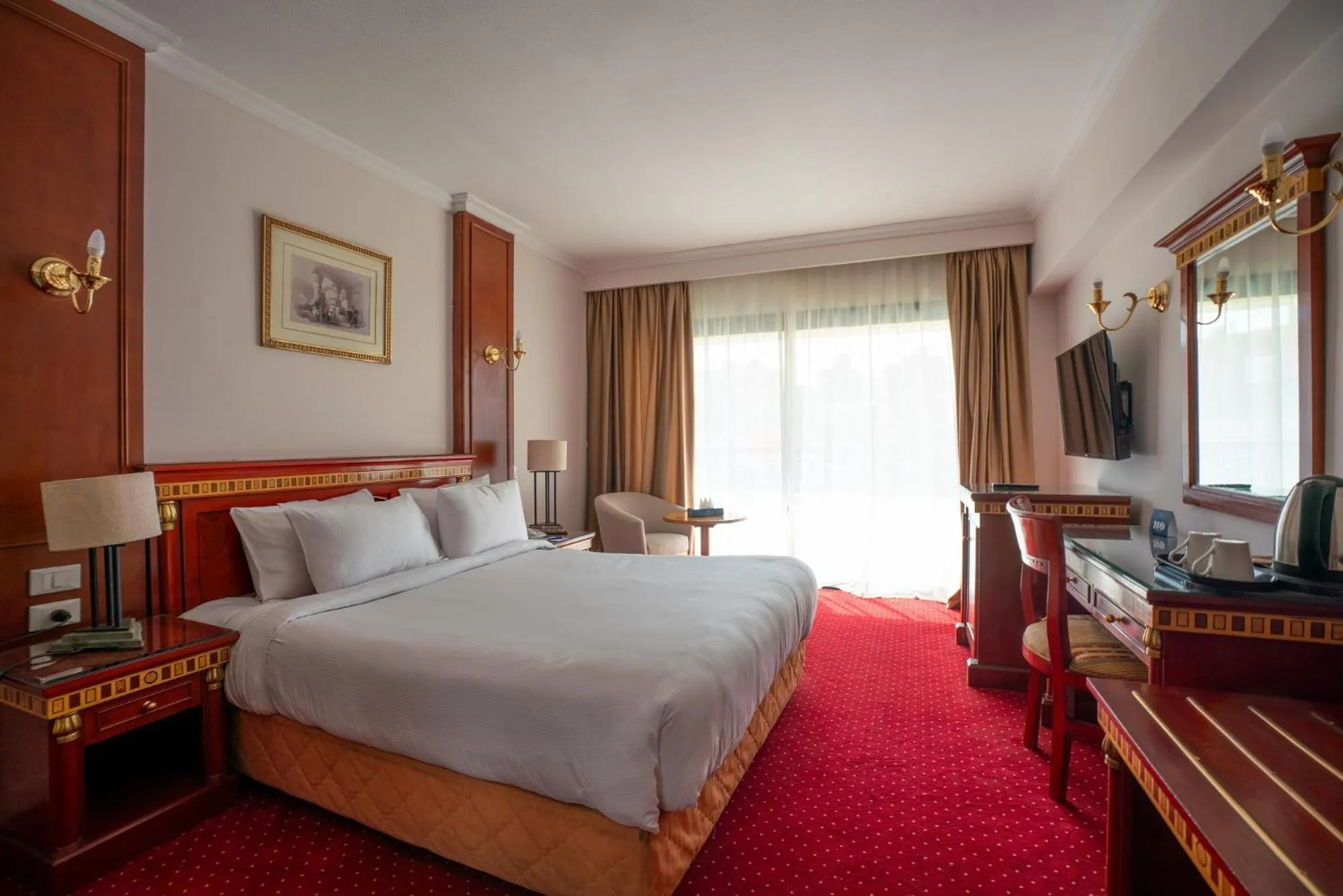 Bedroom, Bed in Azal Pyramids Hotel