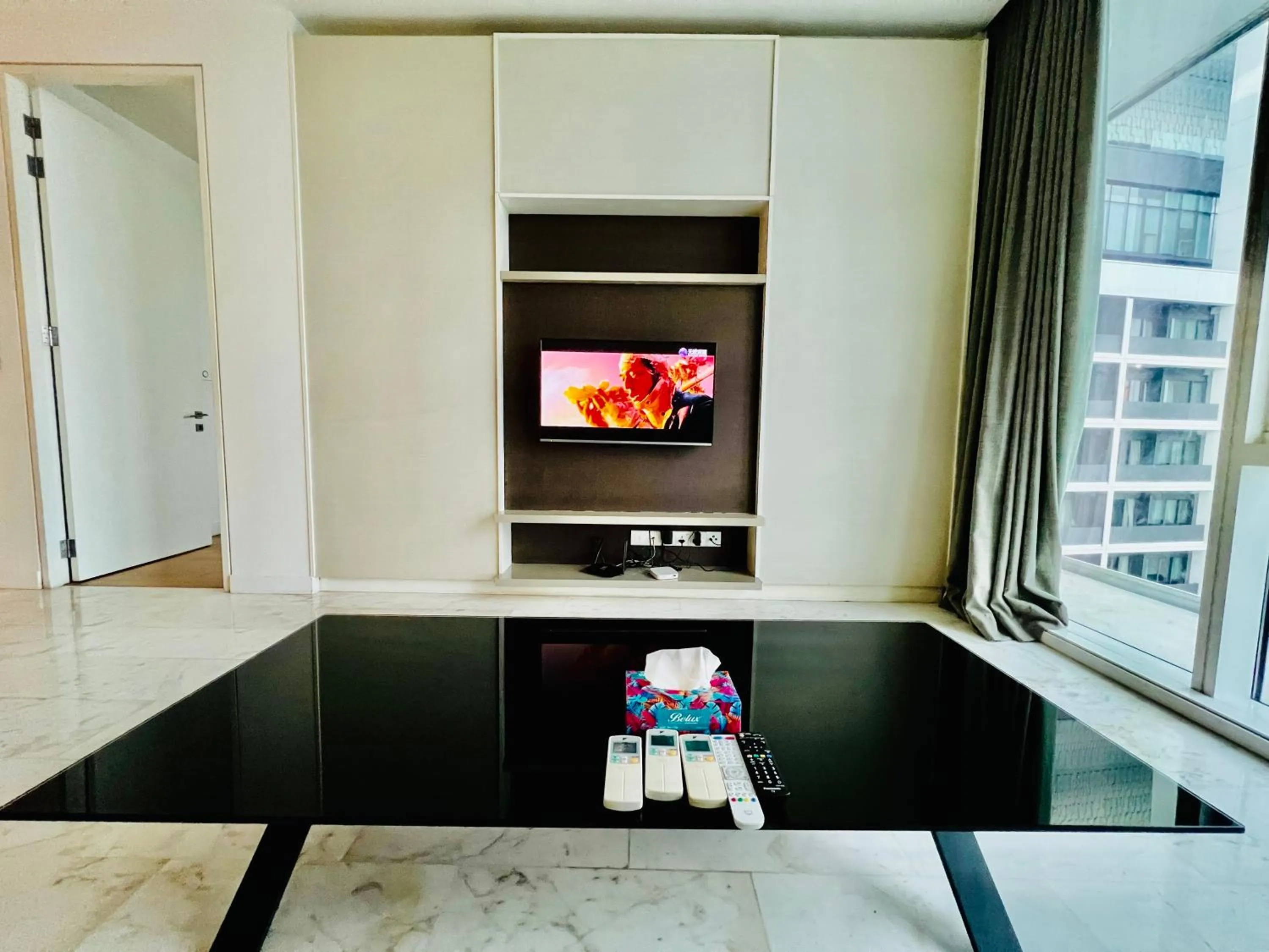 TV and multimedia in De Sky Platinum Suites KLCC Kuala Lumpur