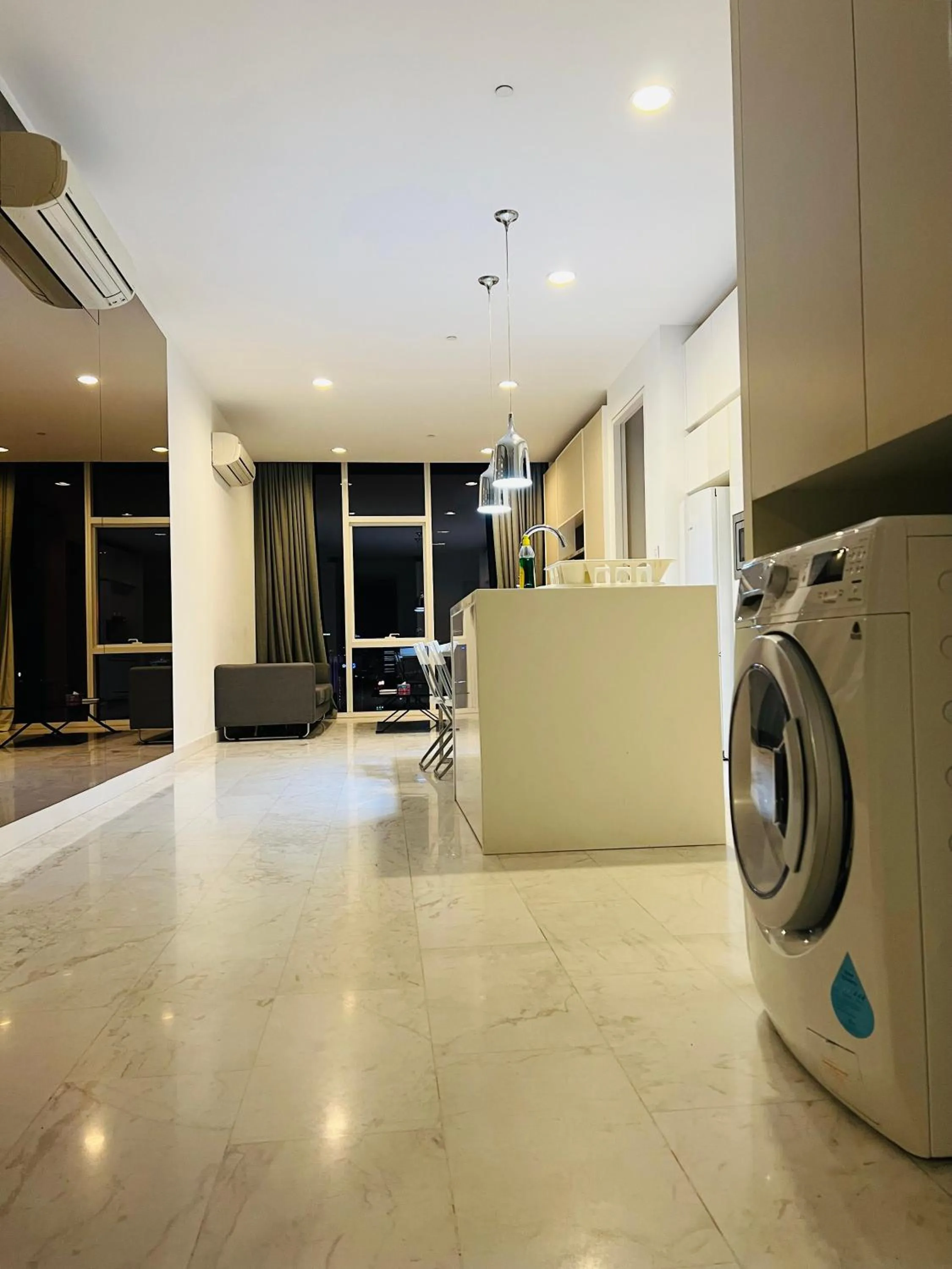 washing machine in De Sky Platinum Suites KLCC Kuala Lumpur