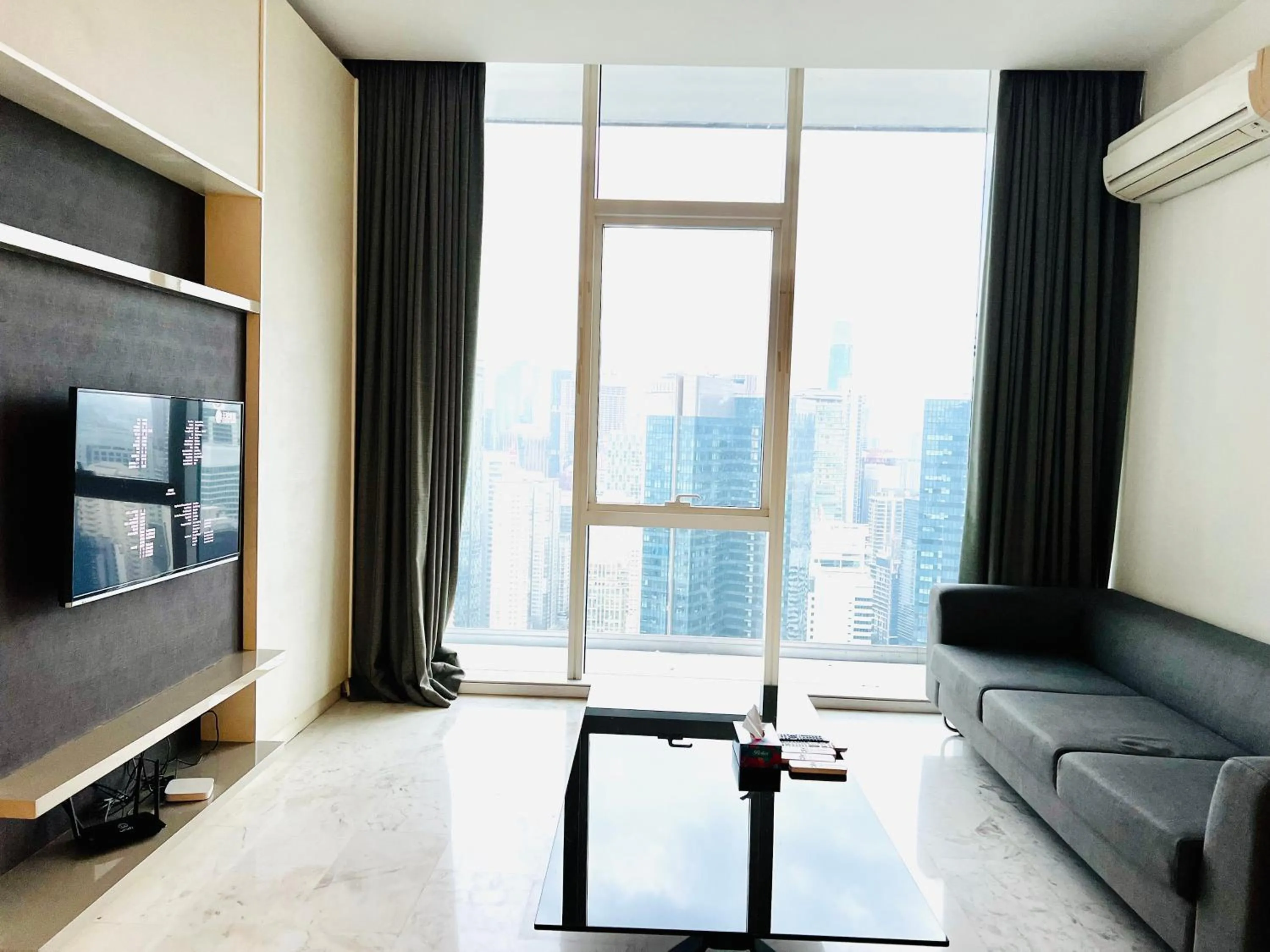 TV and multimedia in De Sky Platinum Suites KLCC Kuala Lumpur