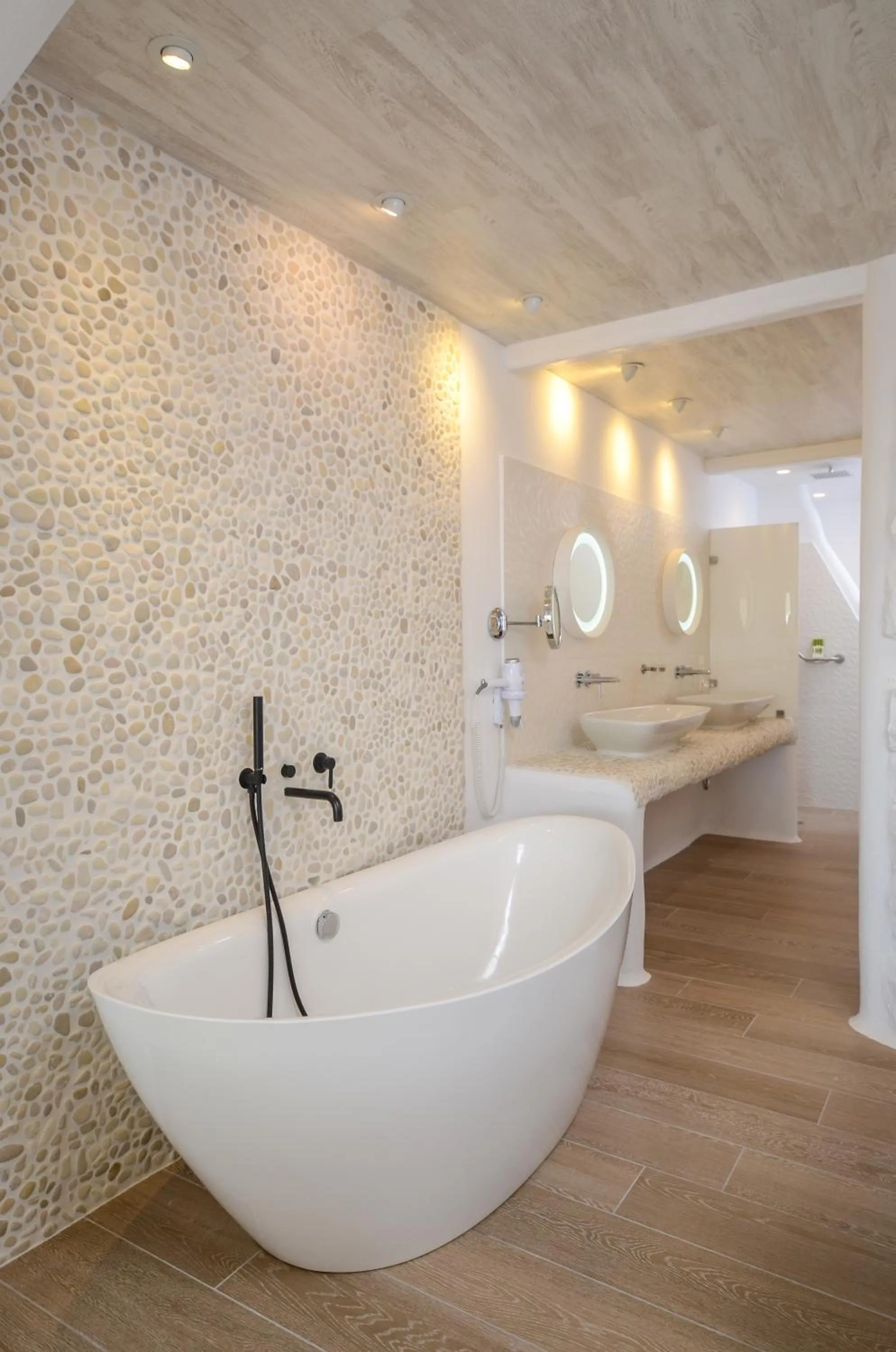 Bathroom in Cyano Suites