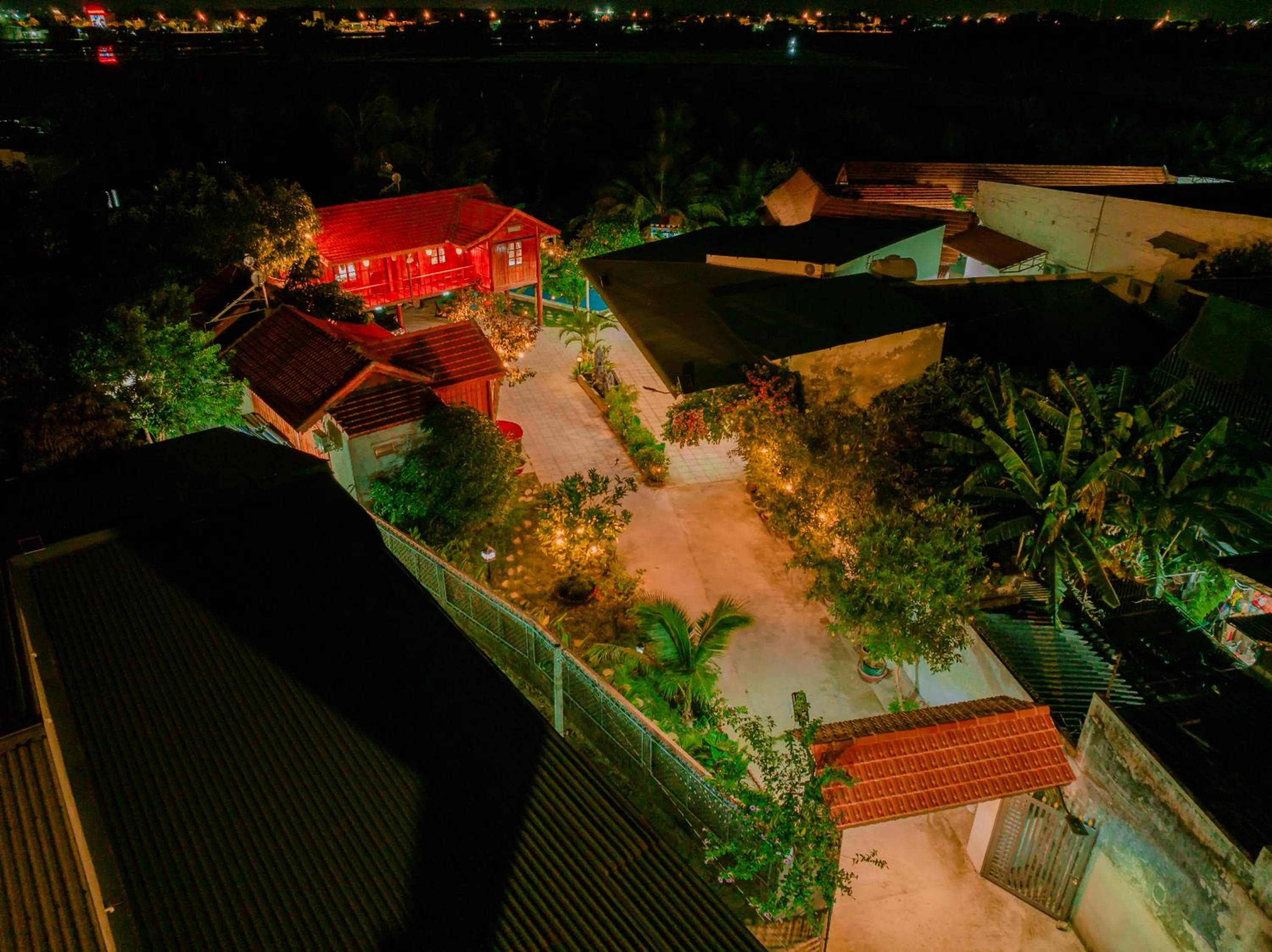 Landmark view in Wooden Homestay LAGI