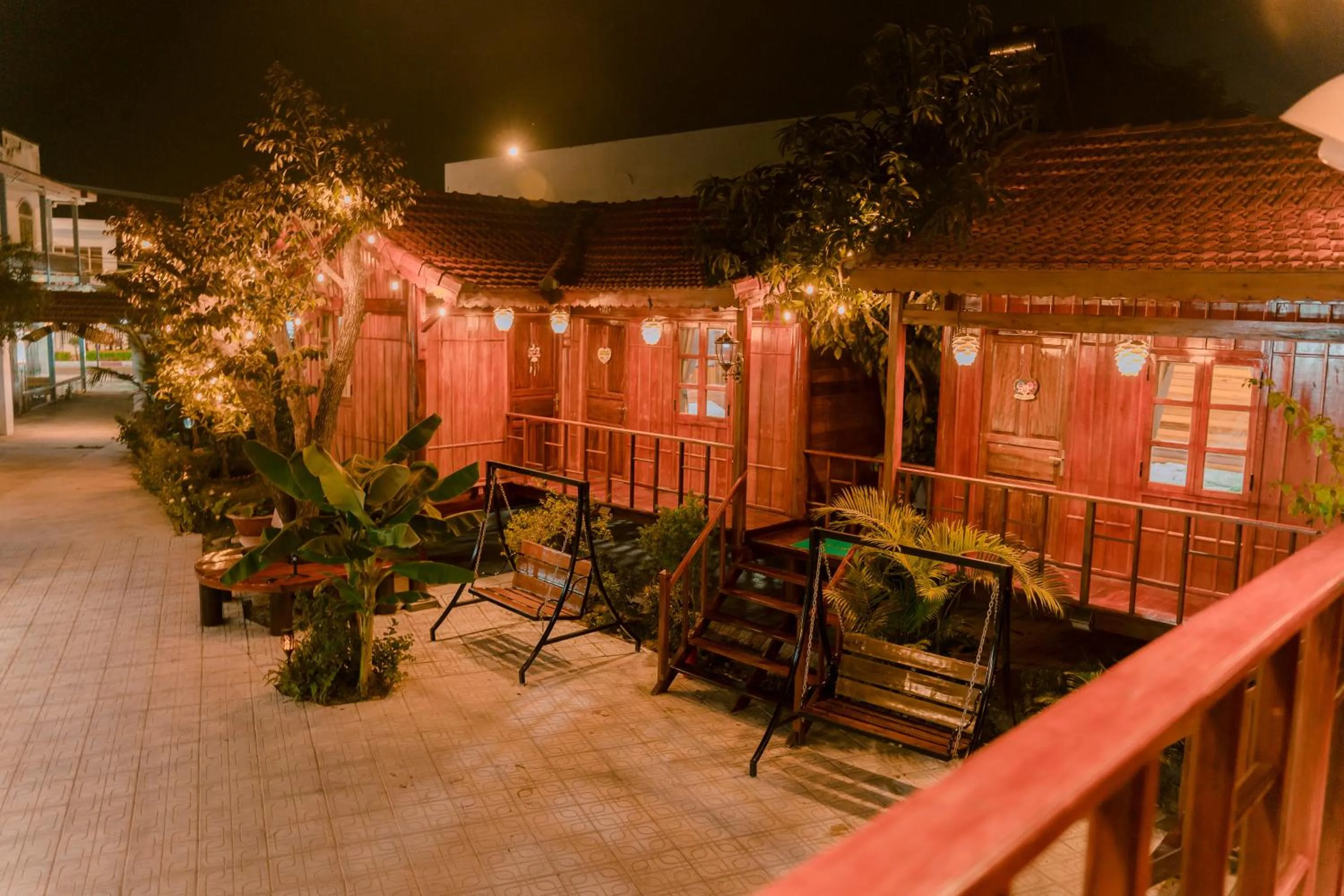 Property building in Wooden Homestay LAGI