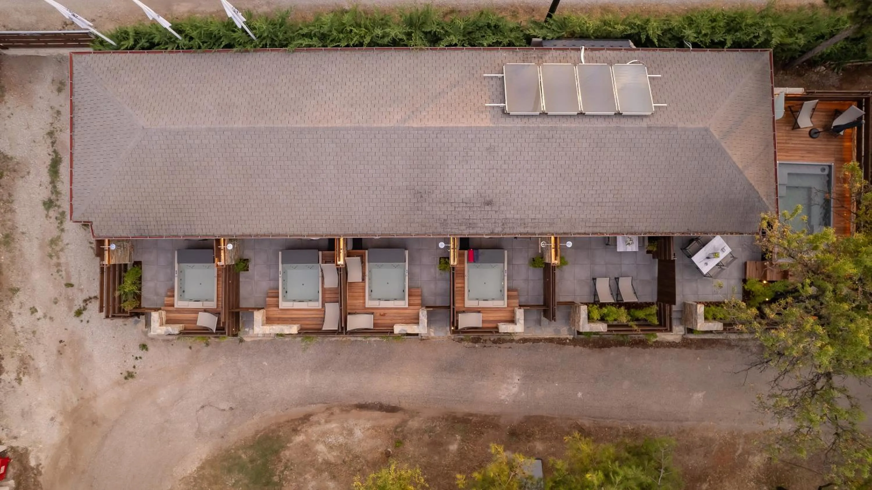 Property building in Sylvia Camping & Luxury Suites, Panel Hospitality Homes & Villas