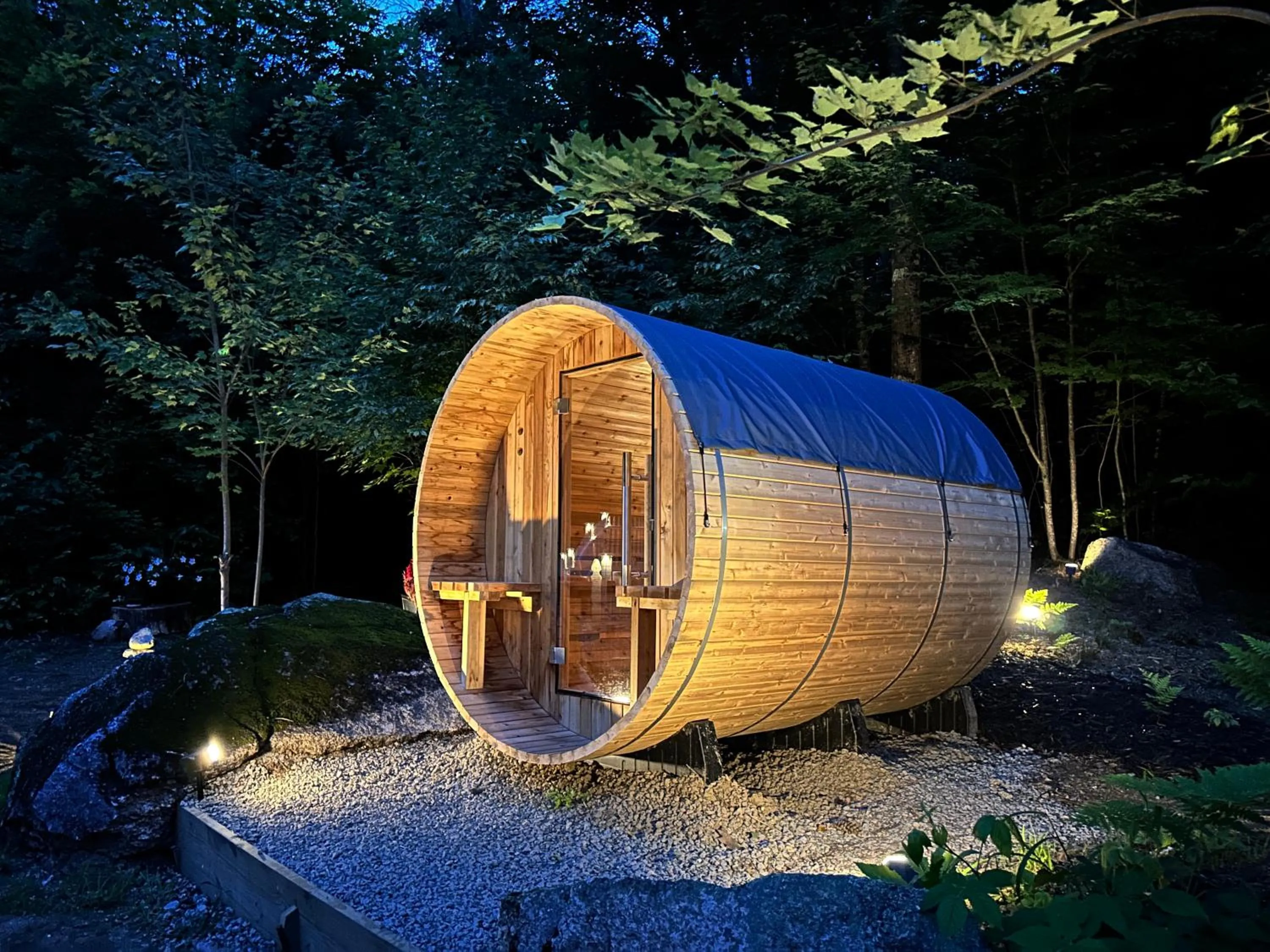 Sauna in The Aurora Inn & Cottages
