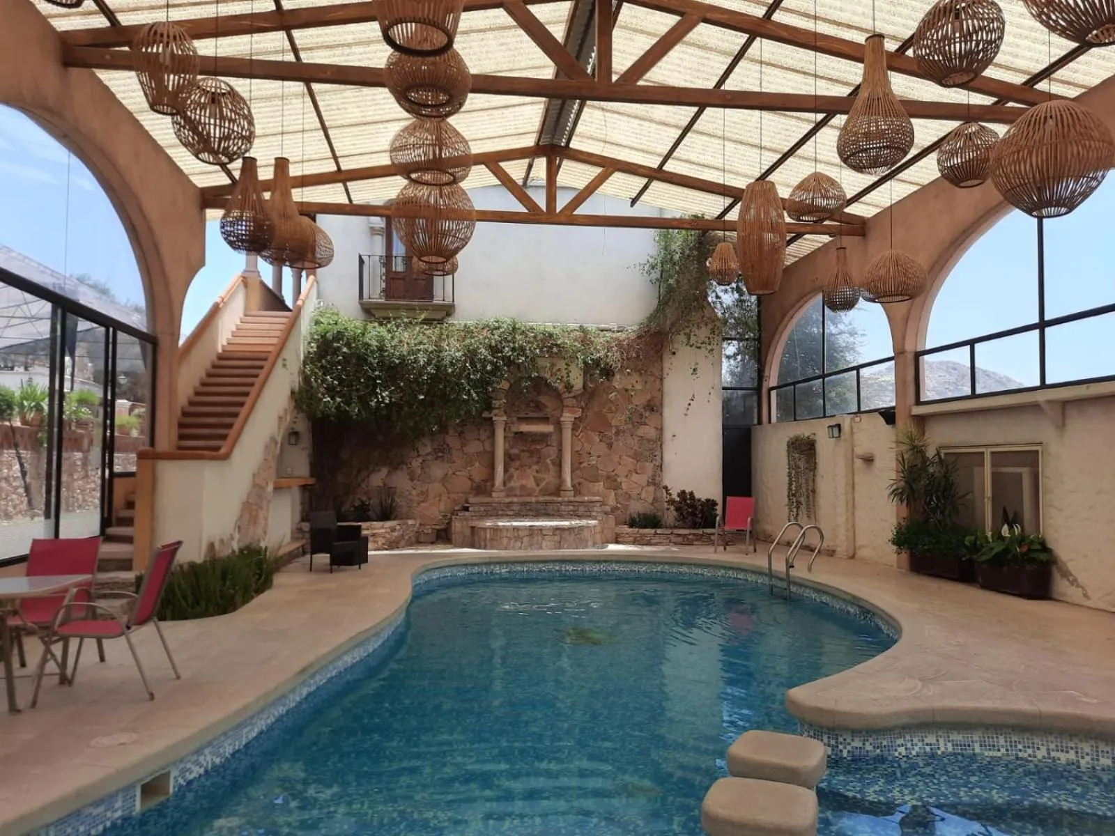 Pool view in Centenario Los Arroyitos