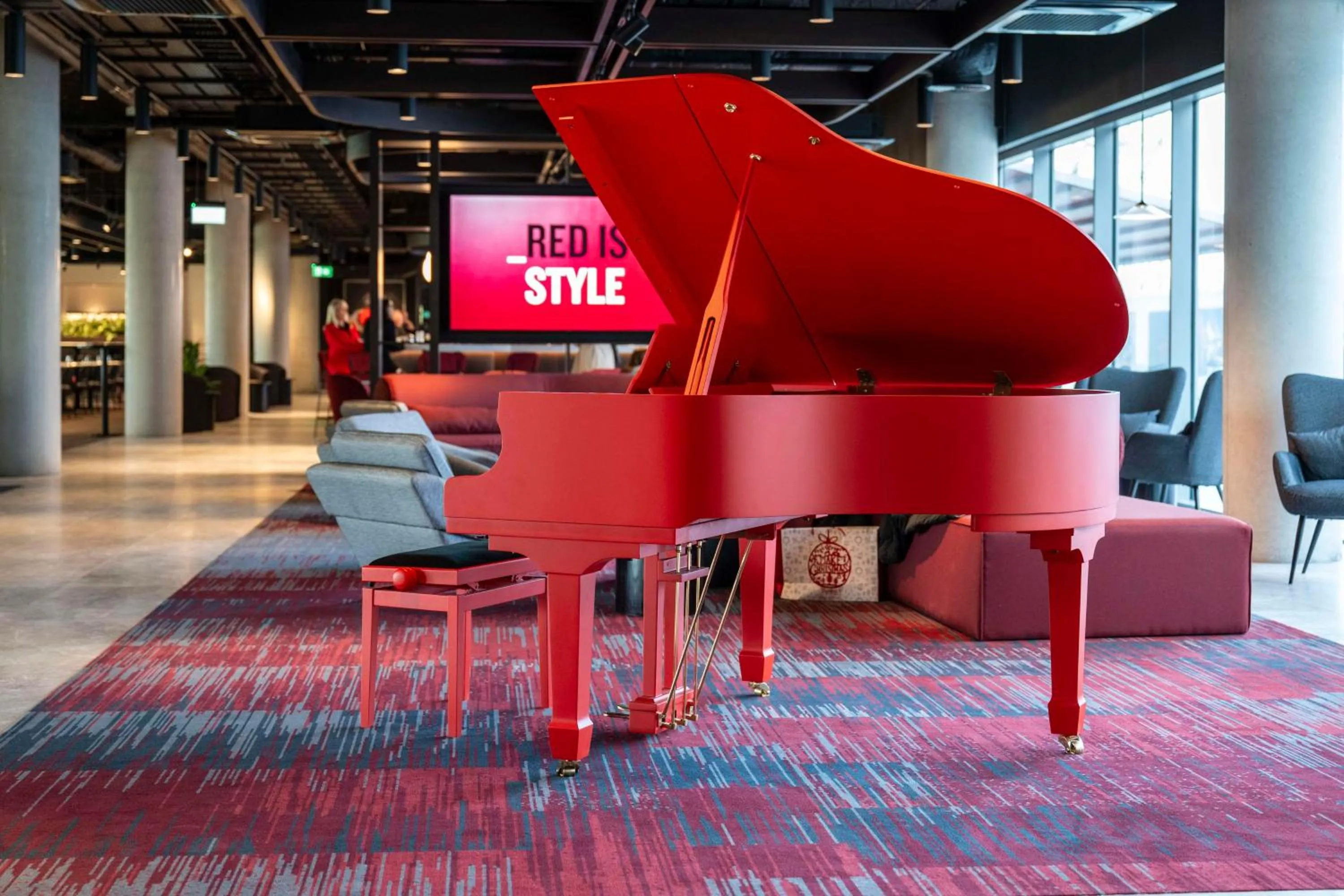 Lobby or reception in Radisson RED Galway