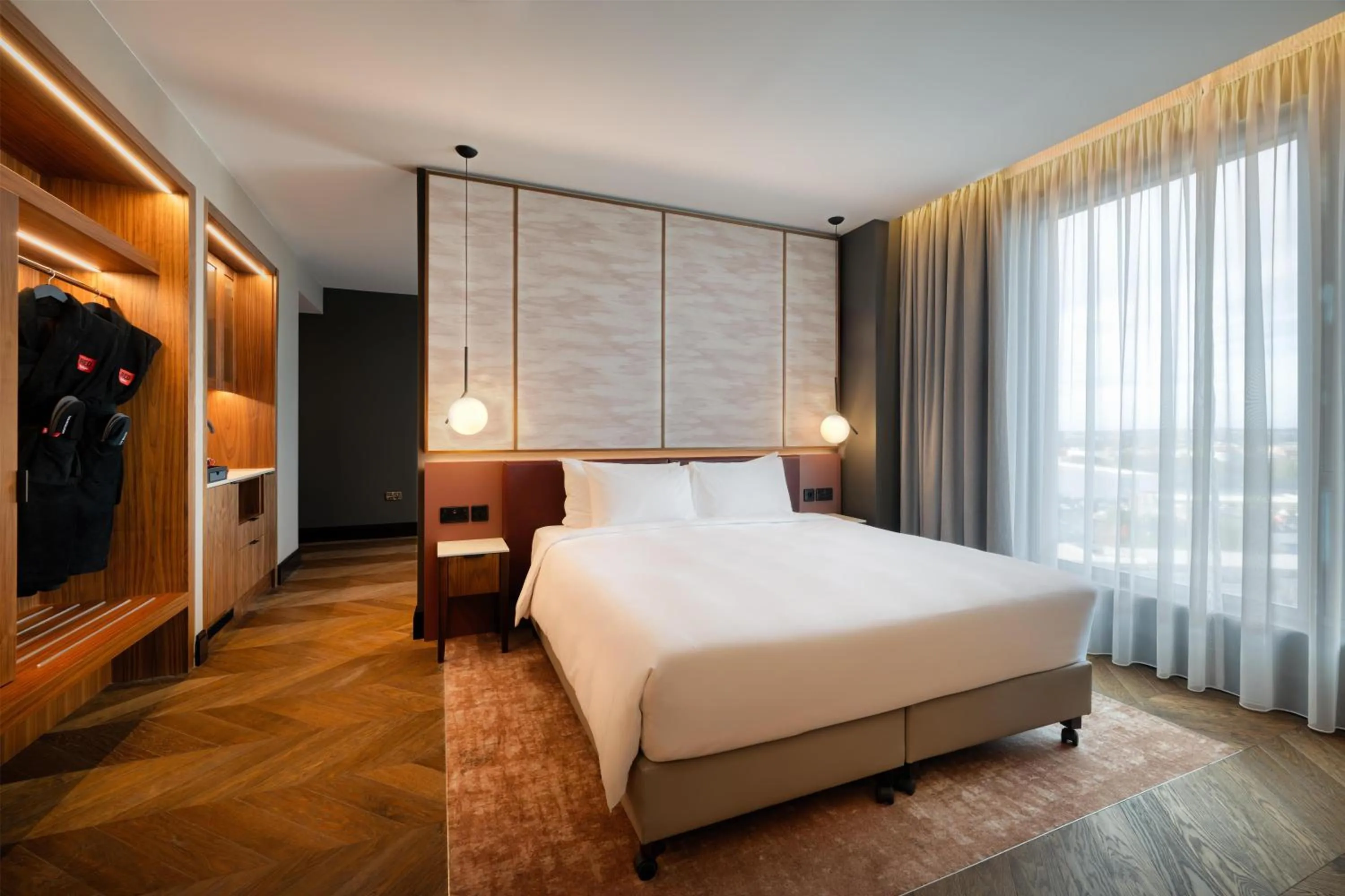 Photo of the whole room, Bed in Radisson RED Galway