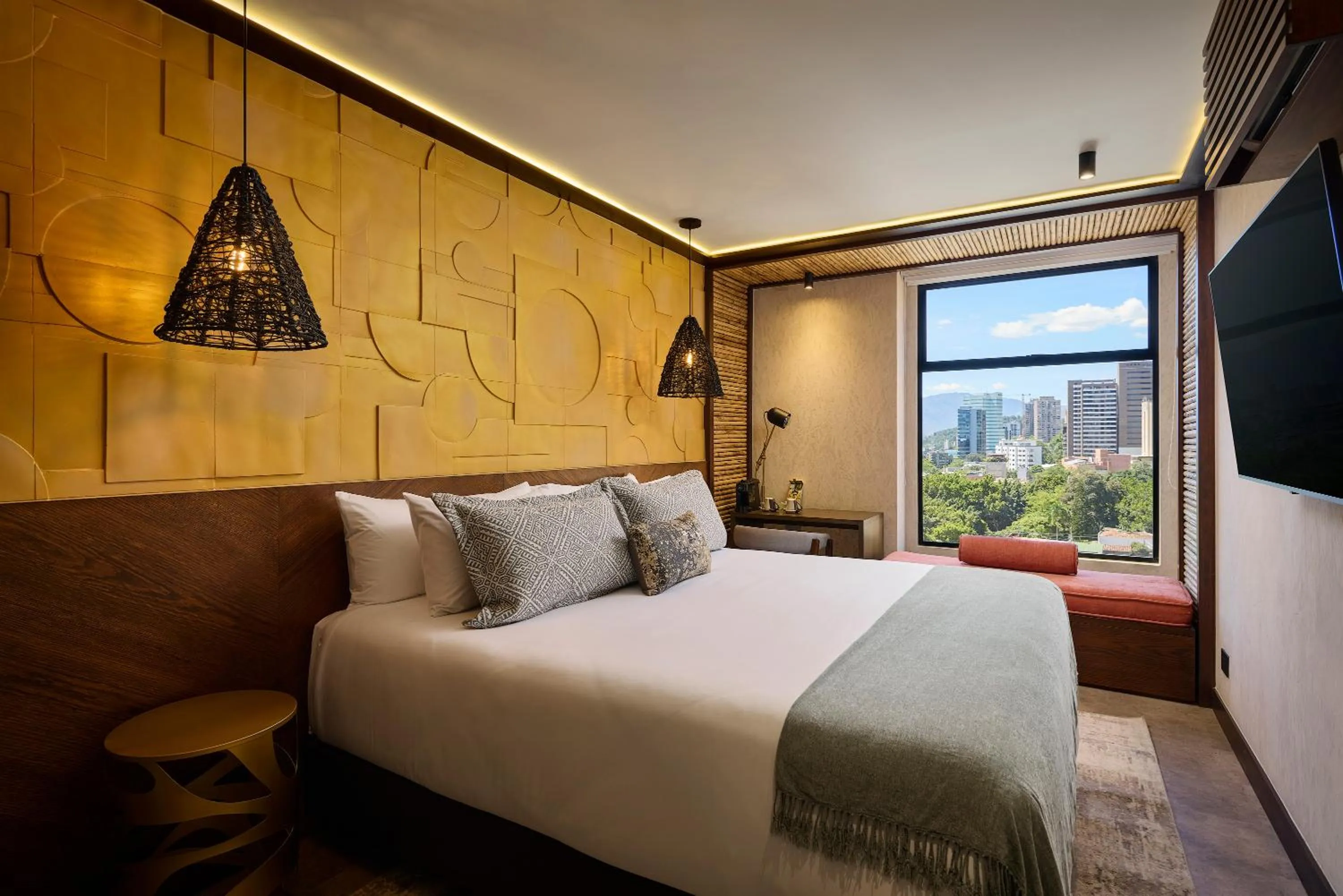 Photo of the whole room, Bed in Golden Valley Hotel