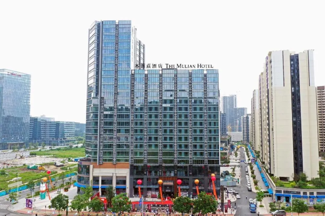 Property building in The Mulian Hotel of Guangzhou Nansha Fenghuang Lake