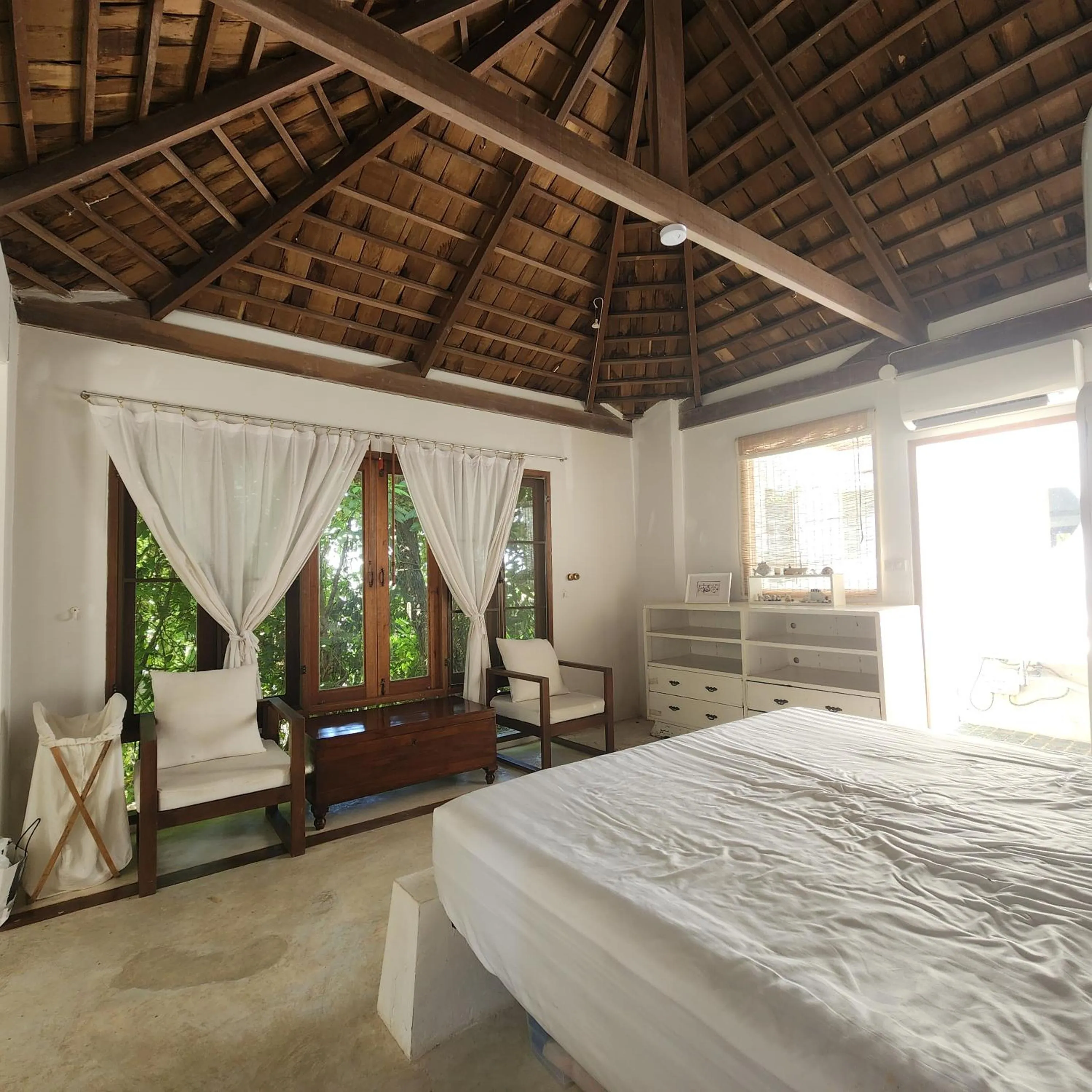 Bed in The Hip House Villa Phuket