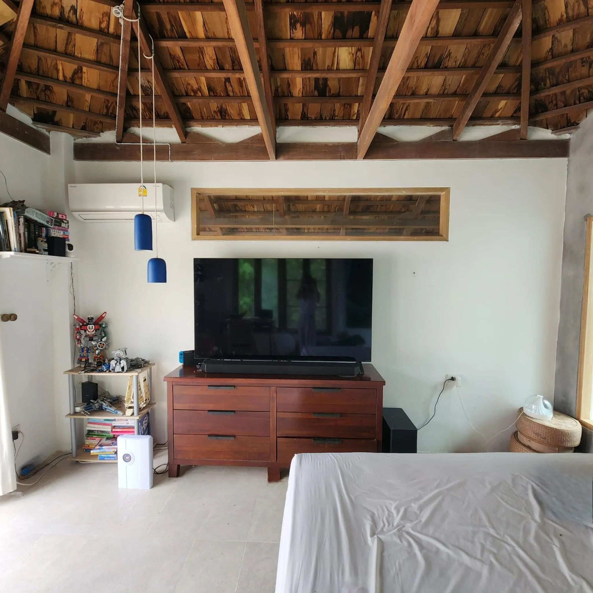 Bed in The Hip House Villa Phuket