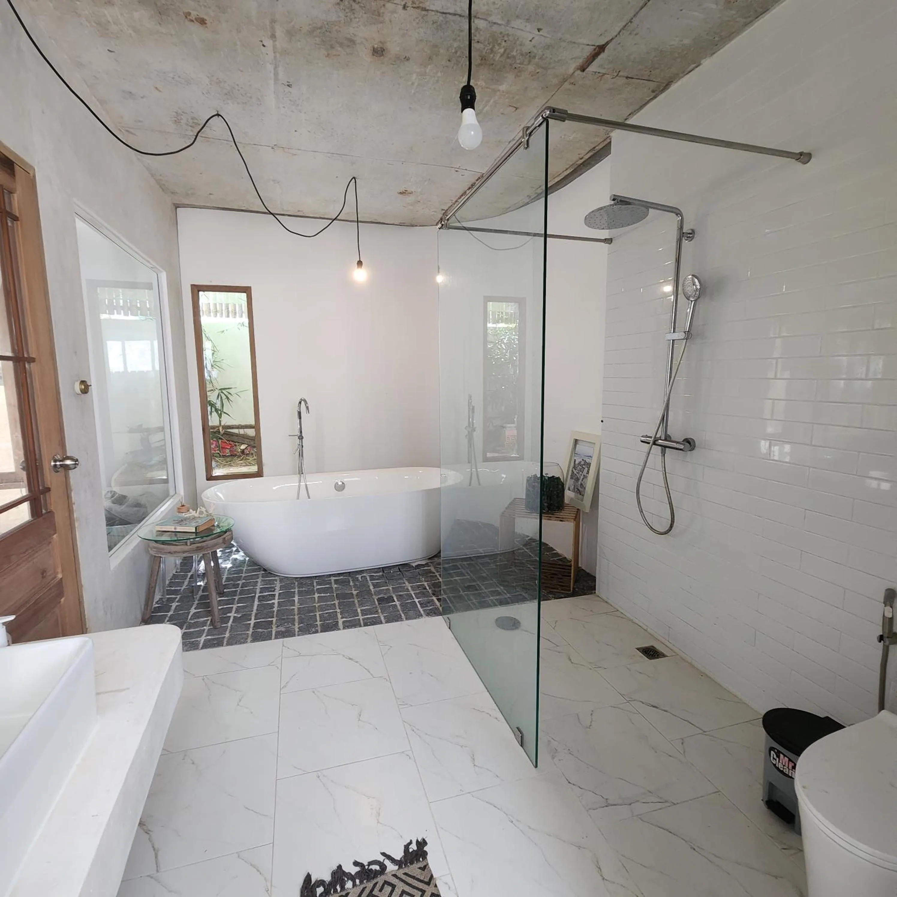 Shower in The Hip House Villa Phuket