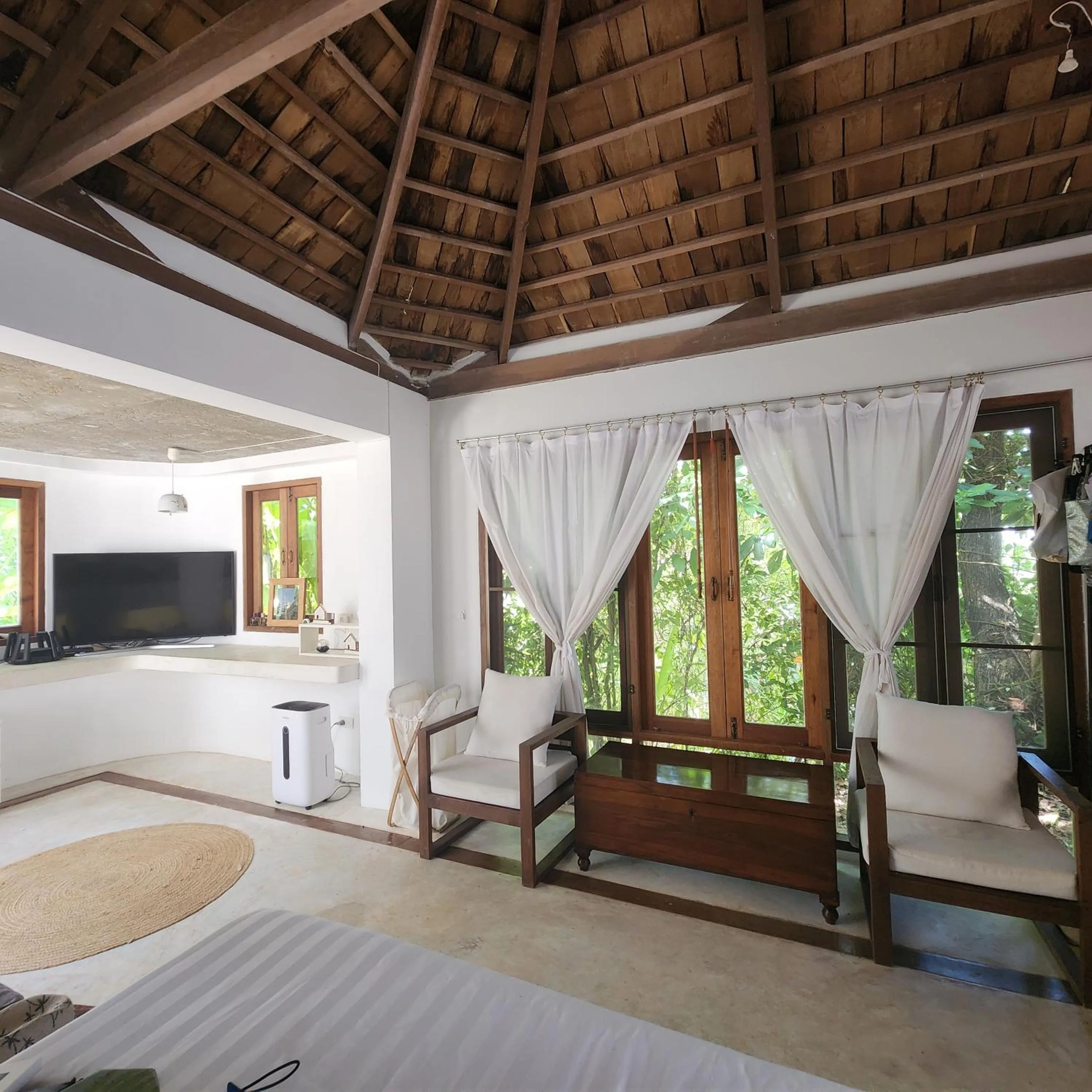 Bed in The Hip House Villa Phuket