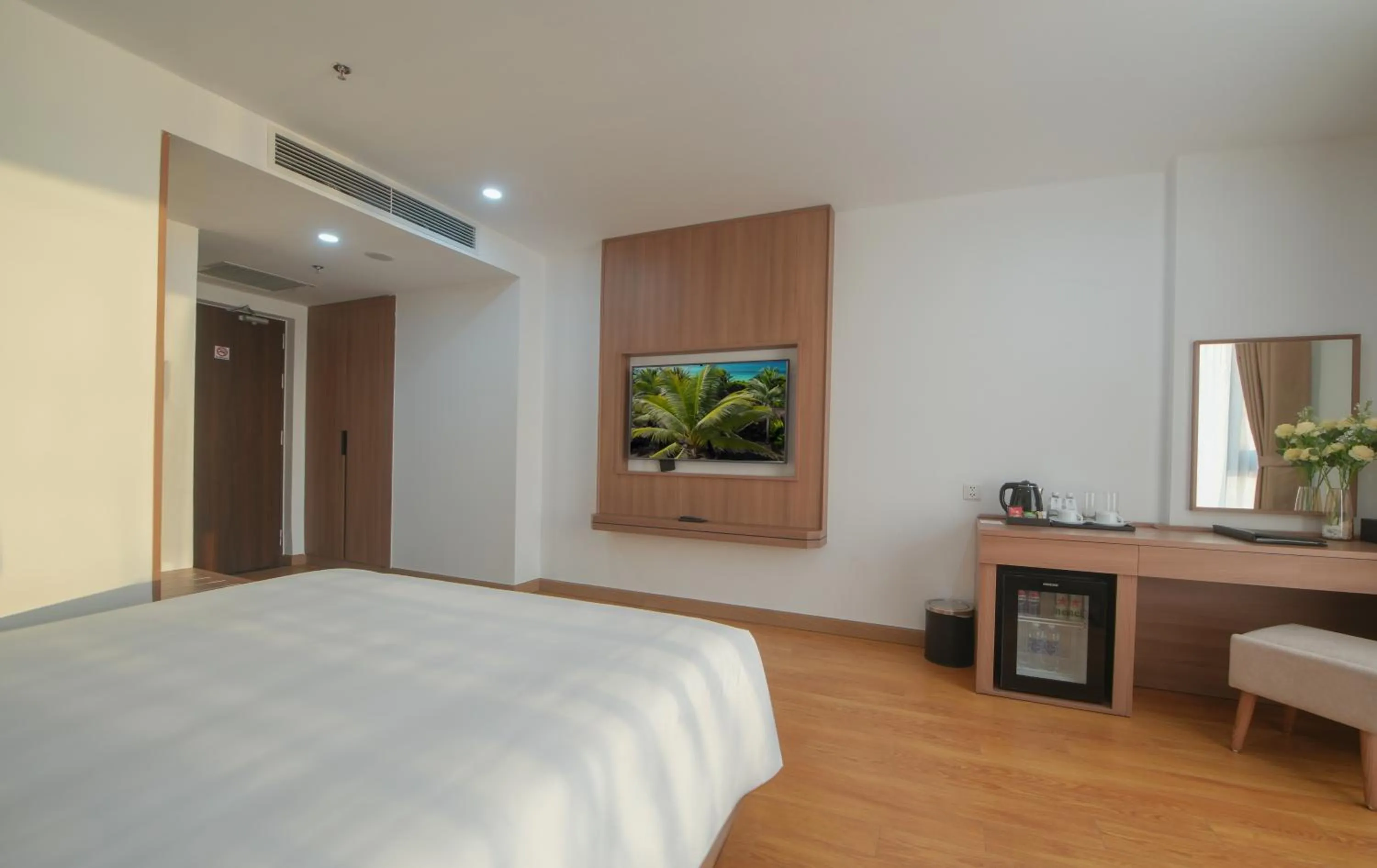 Bed in Sea Soul Hotel