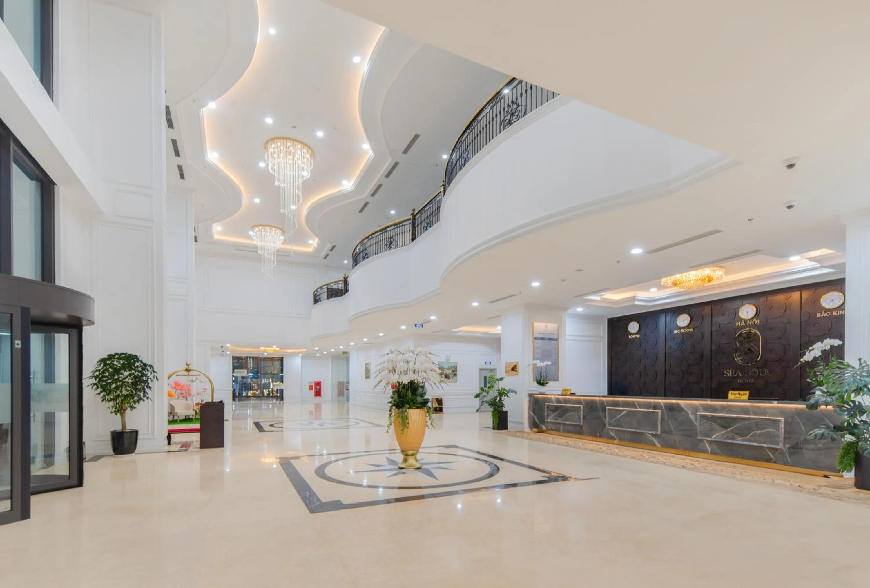 Lobby or reception in Sea Soul Hotel