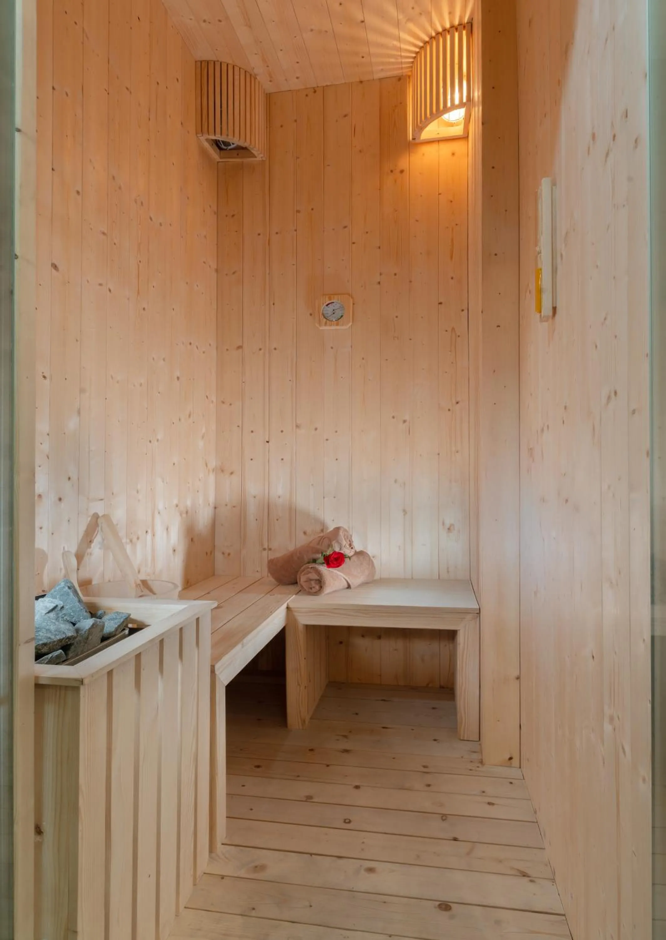Sauna in Sea Soul Hotel