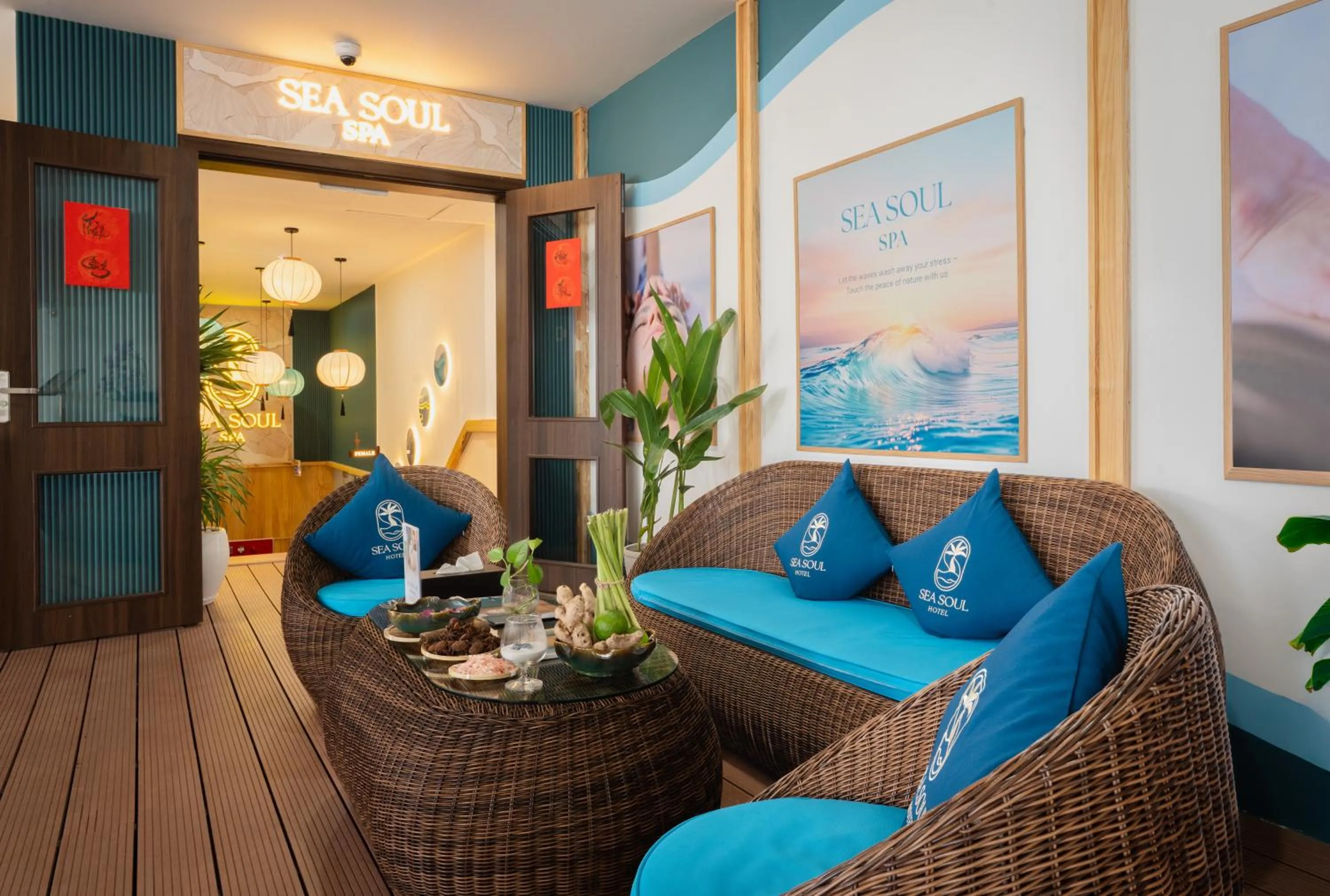 Spa and wellness centre/facilities in Sea Soul Hotel