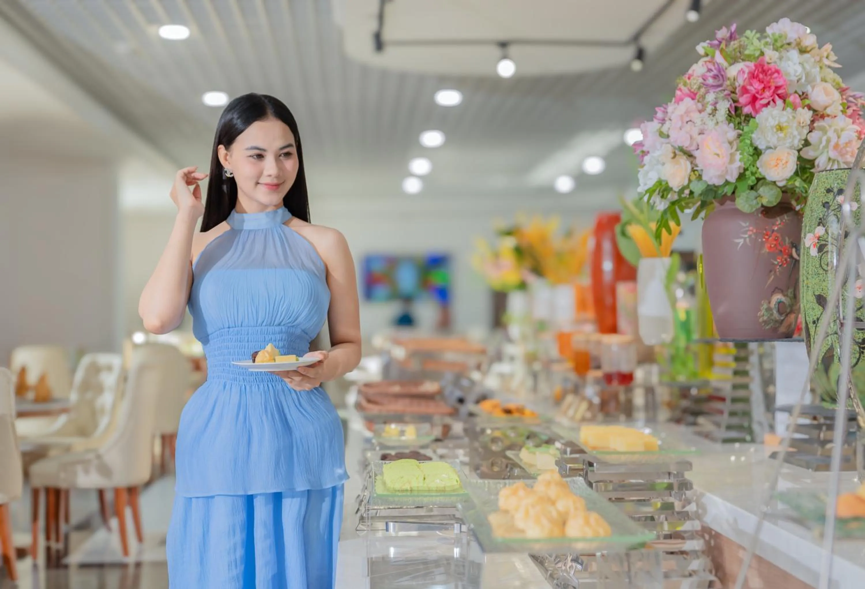 Buffet breakfast in Sea Soul Hotel