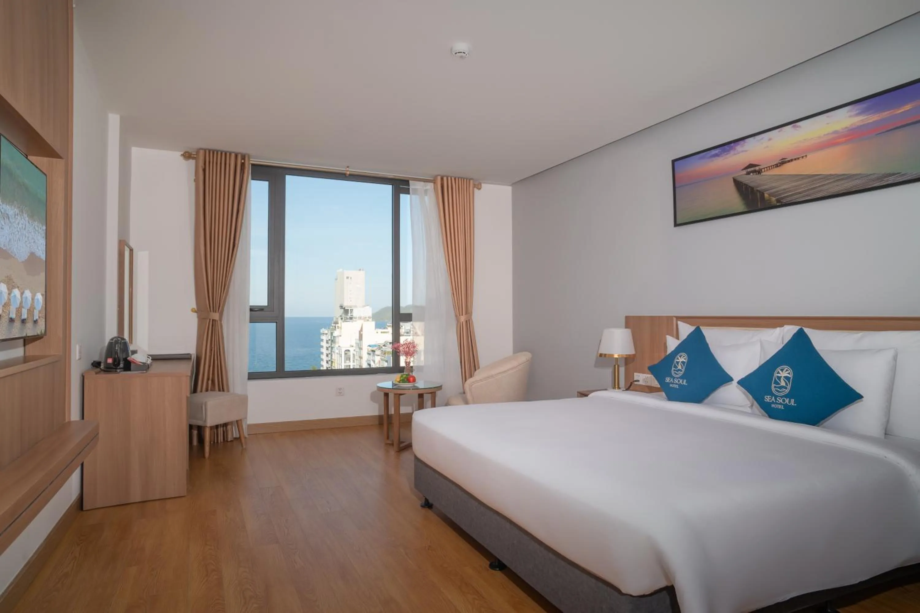 Bedroom, Bed in Sea Soul Hotel