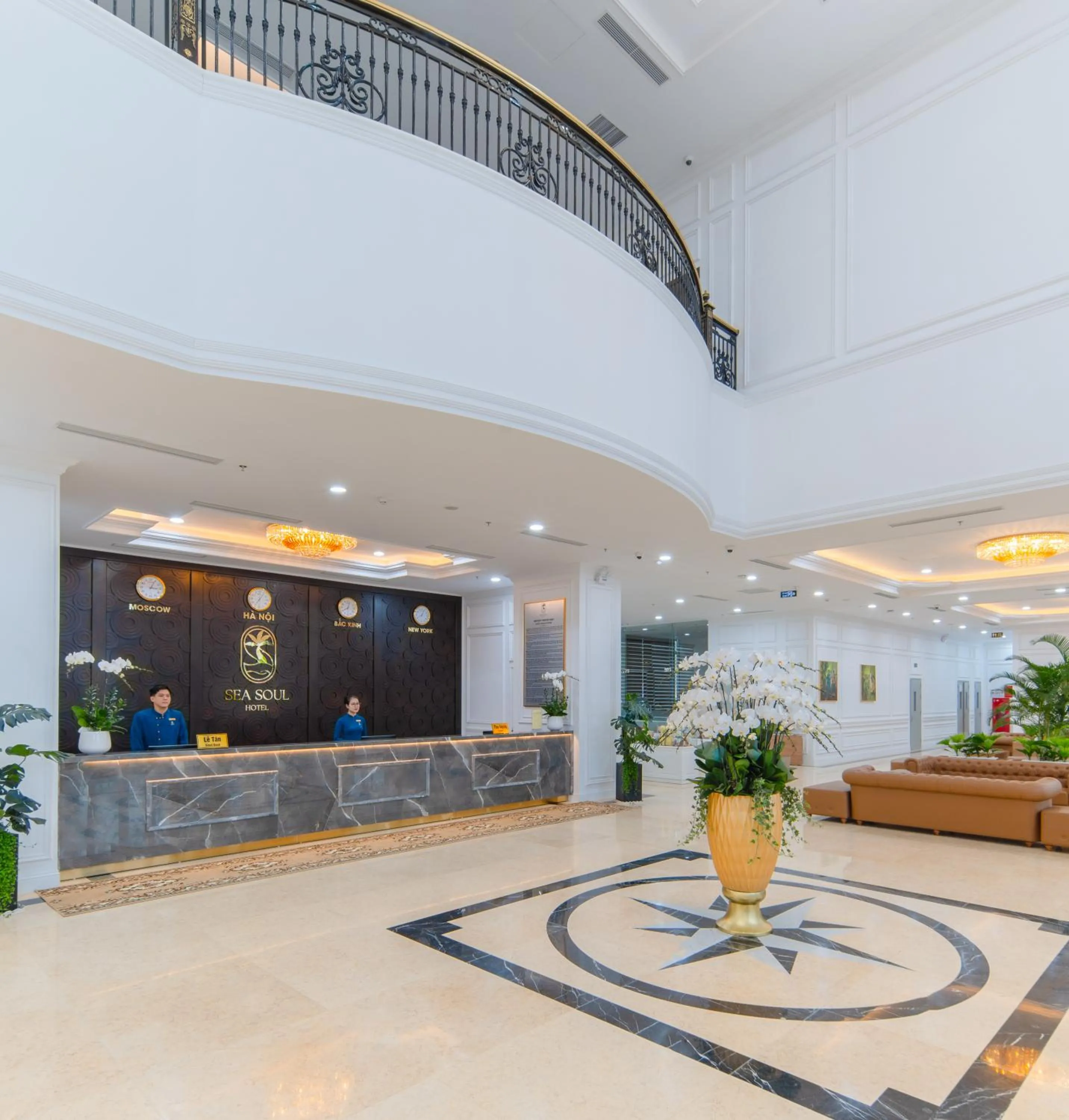 Lobby or reception in Sea Soul Hotel