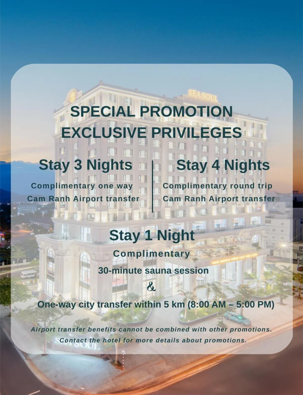 Property building in Sea Soul Hotel