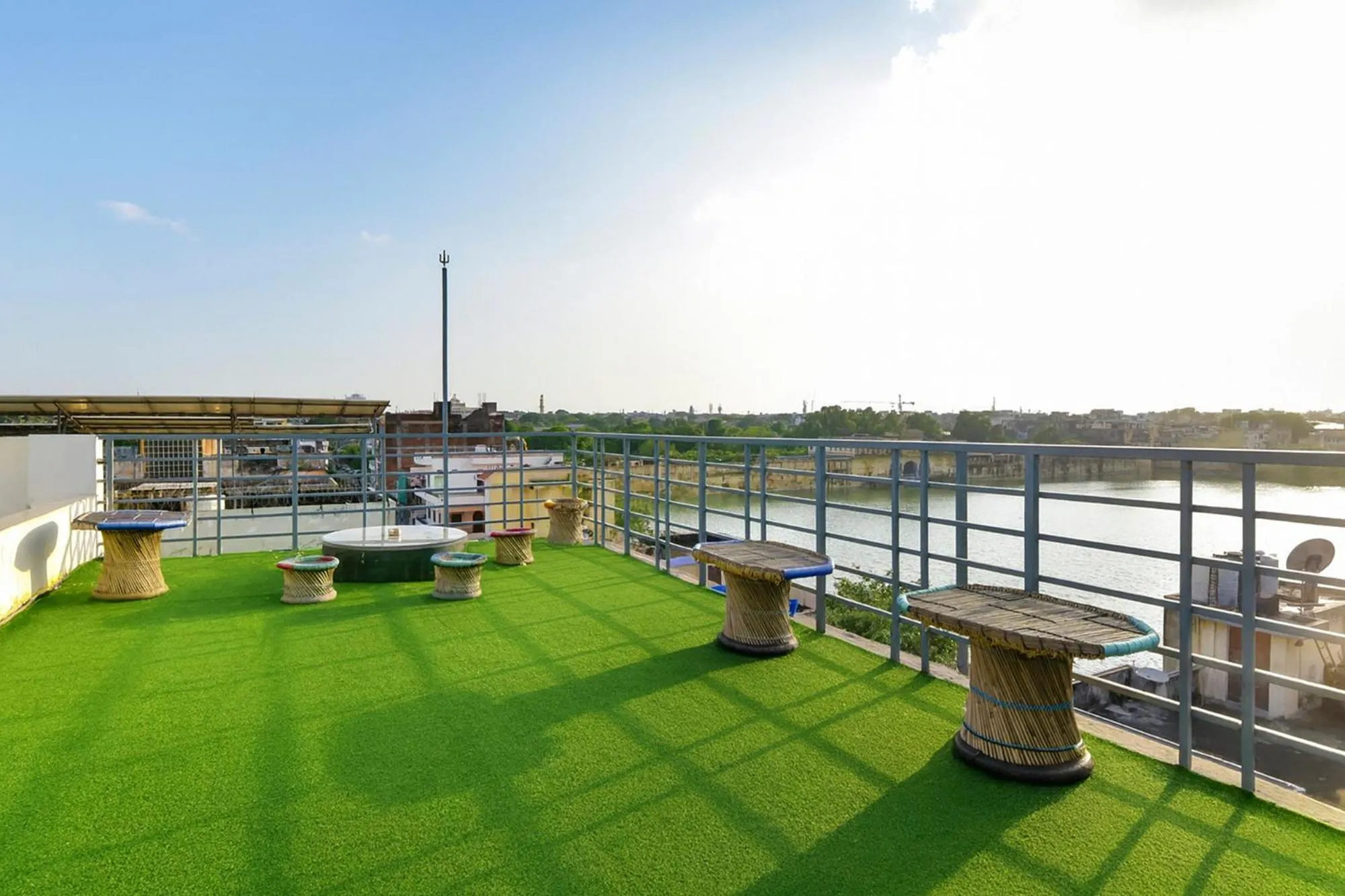 Balcony/Terrace in FabHotel Govindam Royal Stay