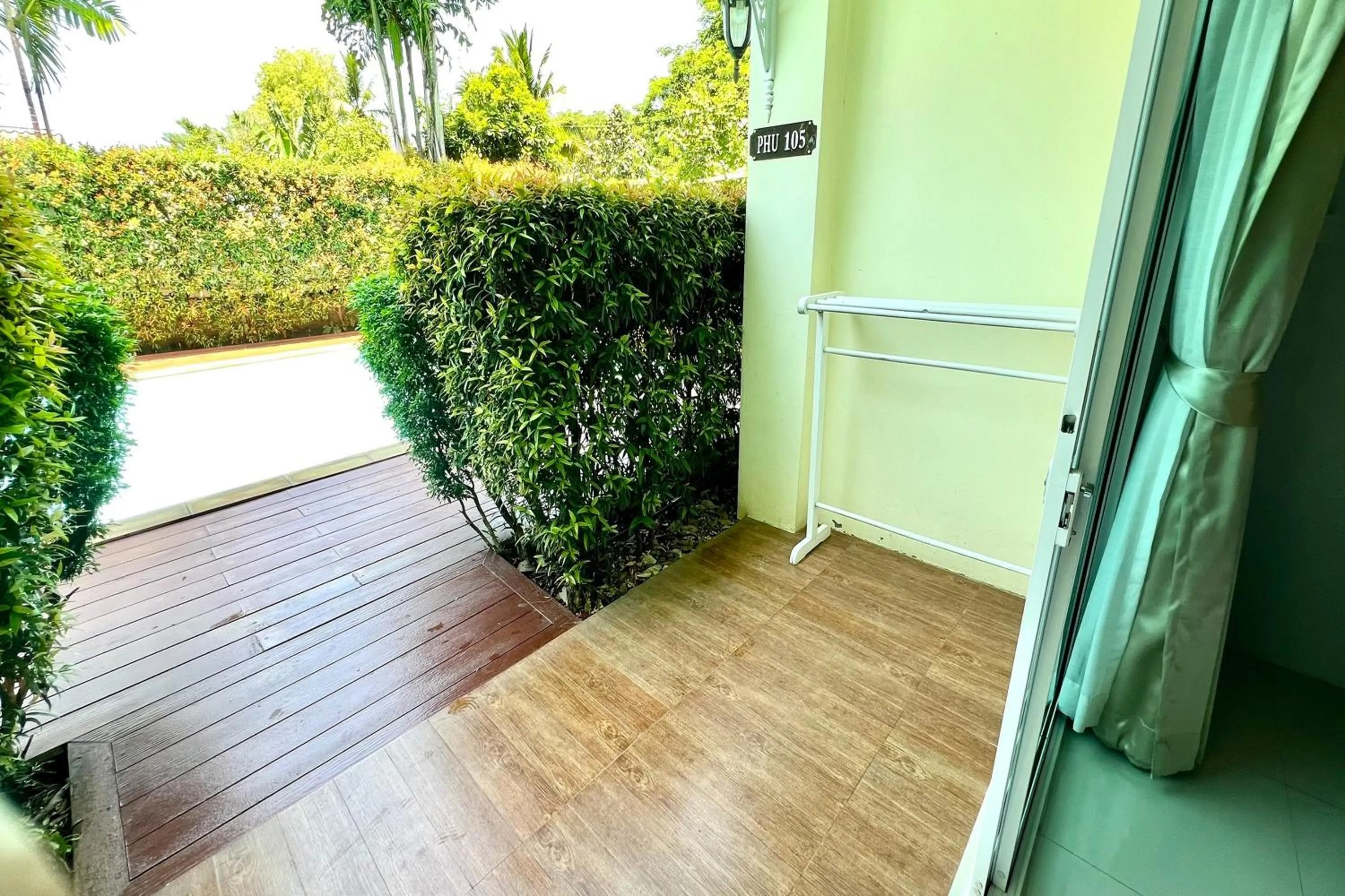 Balcony/Terrace in Phuhunsa Boutique Hotel