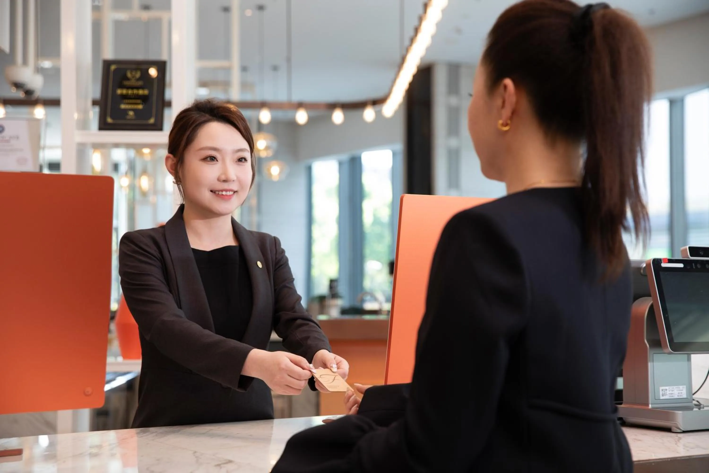 Lobby or reception in Fraser Place Wujiaochang Shanghai City Center