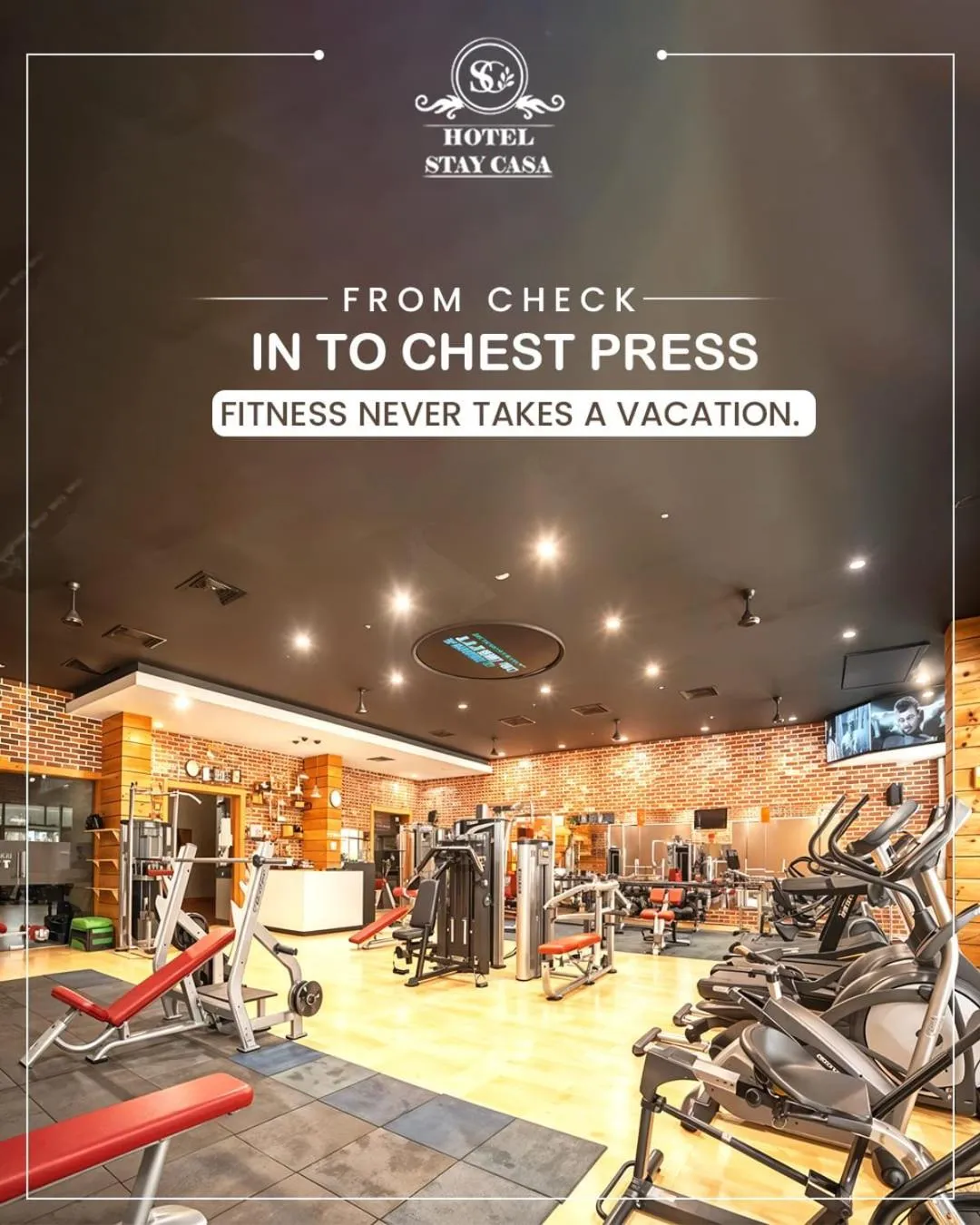 Fitness centre/facilities in Hotel Stay Casa