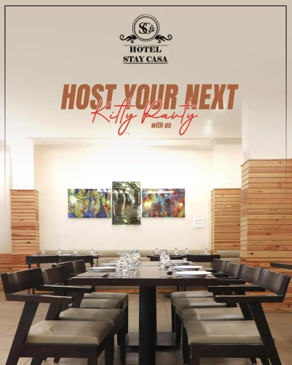 Restaurant/places to eat in Hotel Stay Casa