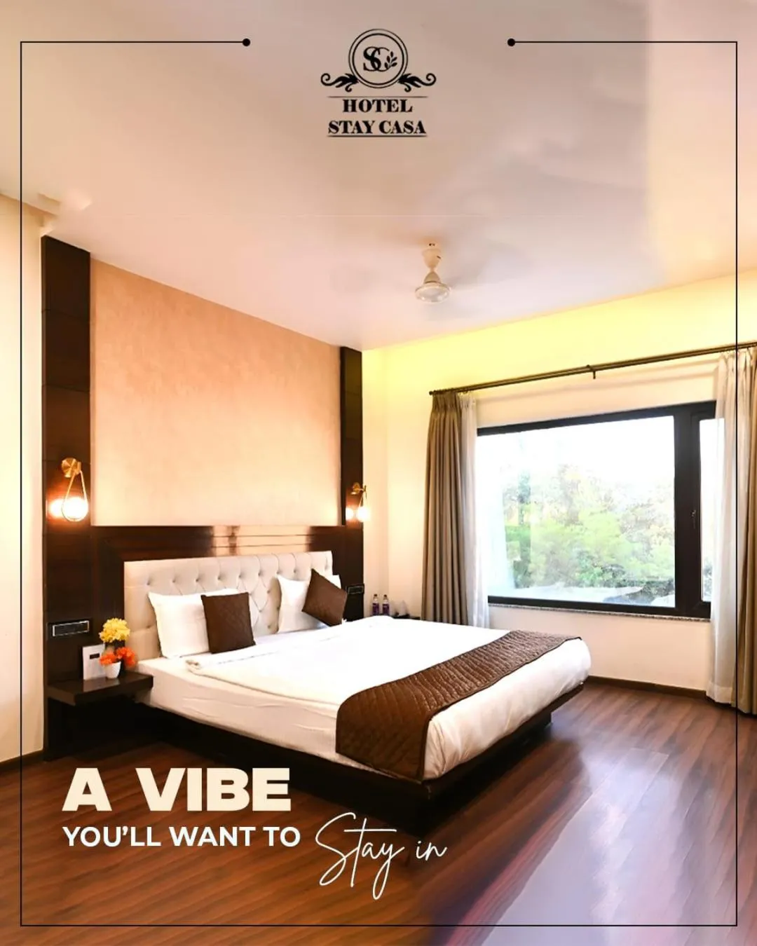 Bedroom, Bed in Hotel Stay Casa