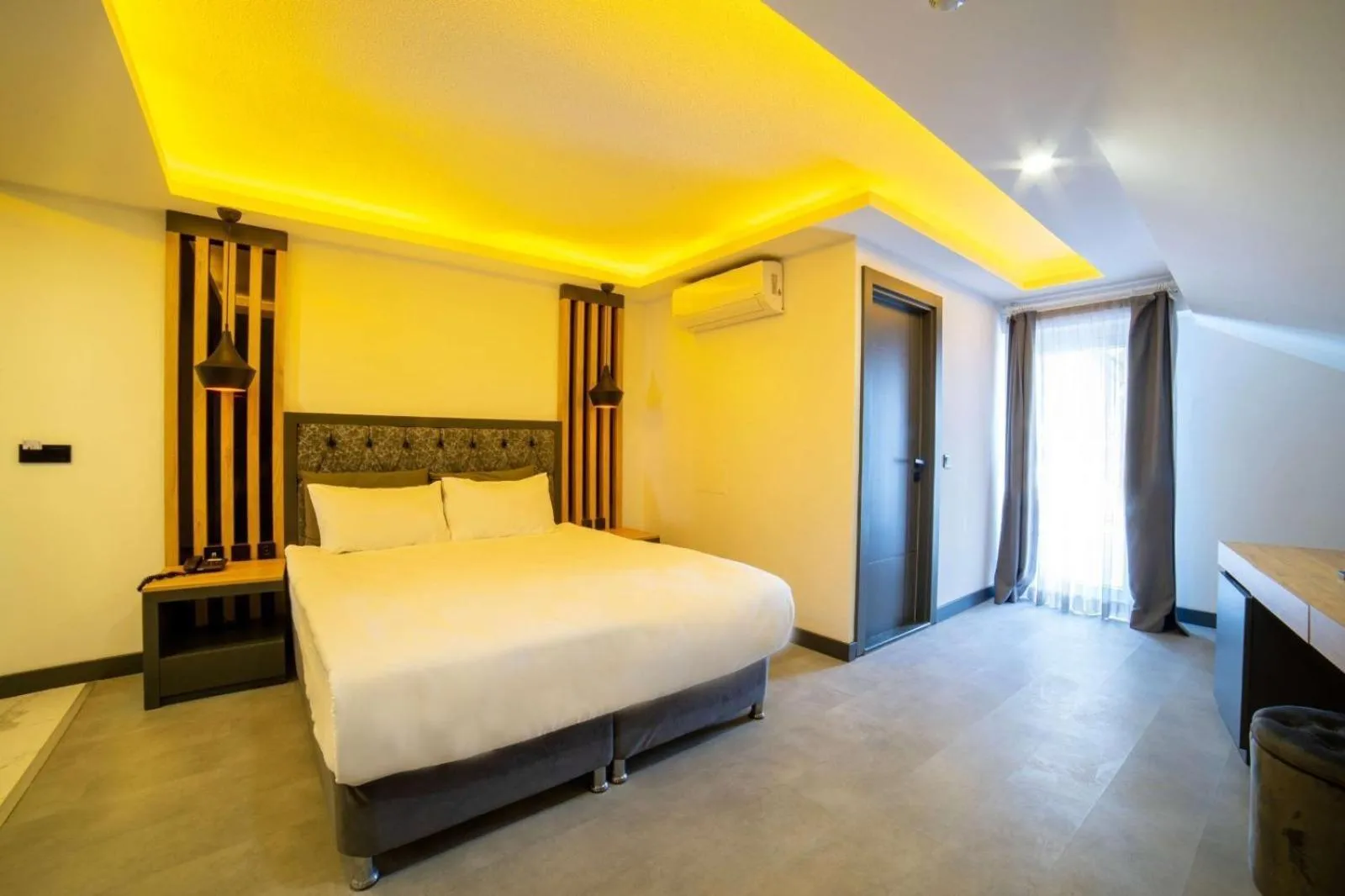 Bed in Avşar Boutique Hotel