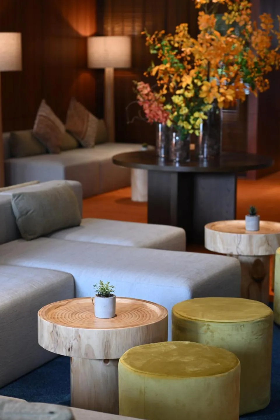 Seating area in Via Hotel Breeze