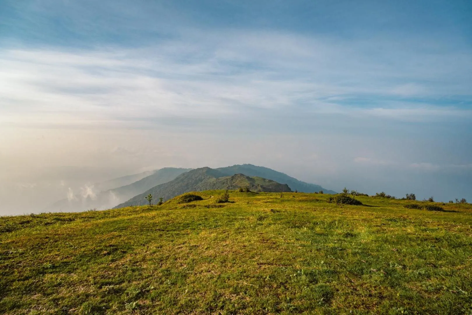 Mountain view in Poshtel, Meghma , Sandakphu