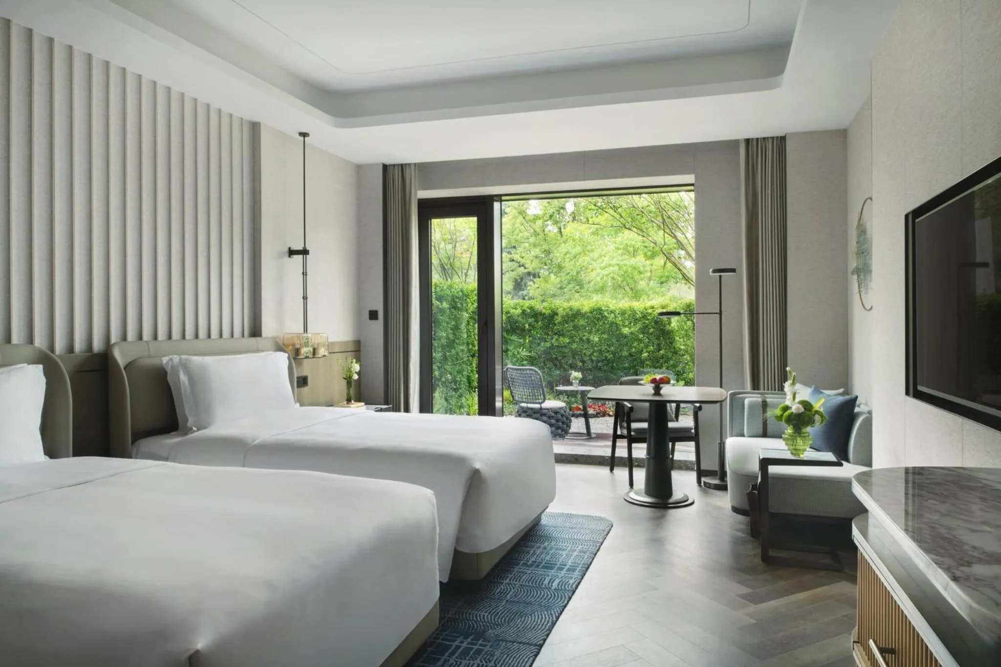 Photo of the whole room, Bed in Intercontinetal Xiangyang