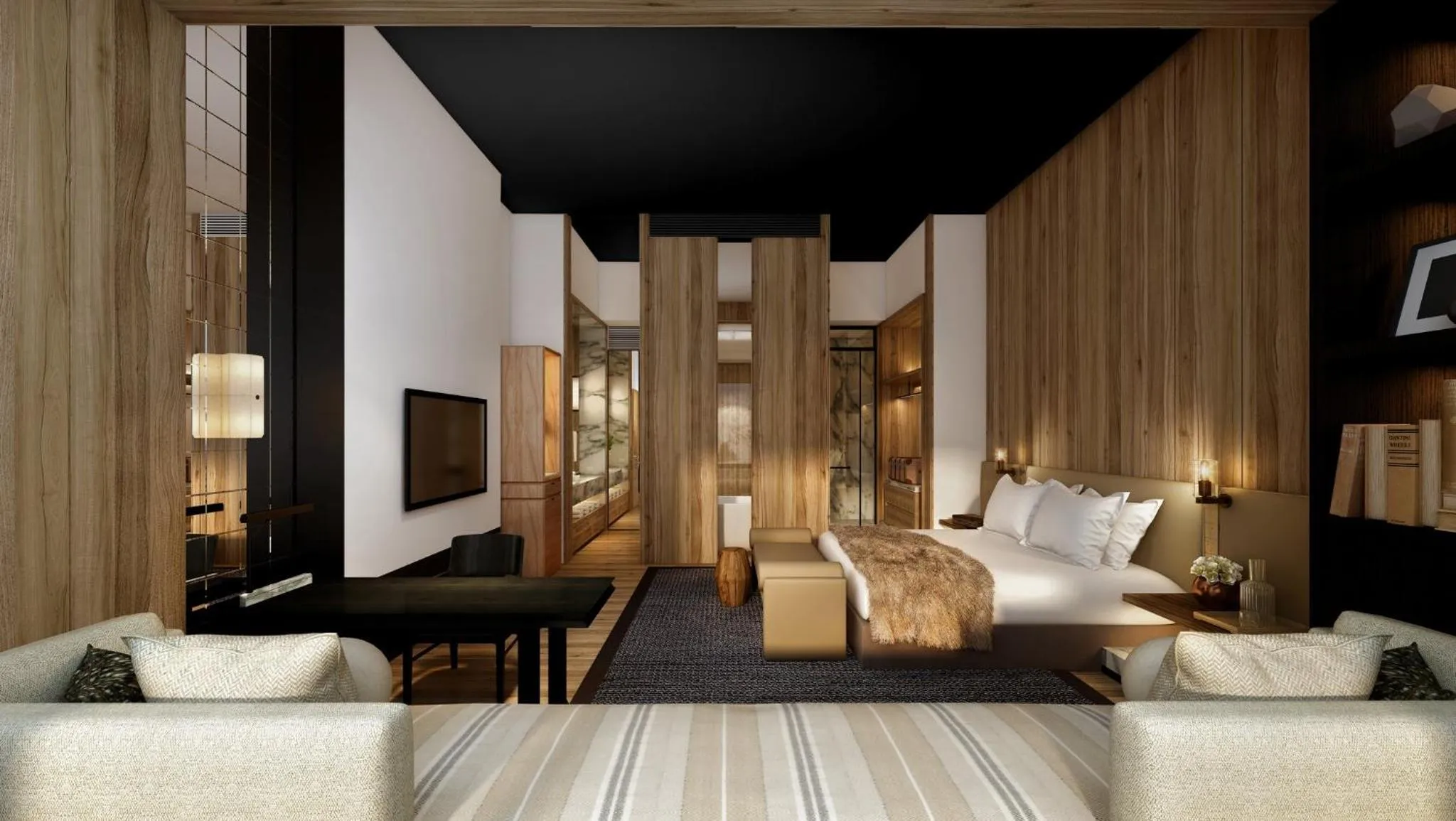 Photo of the whole room, Bed in InterContinental Chongli, an IHG Hotel