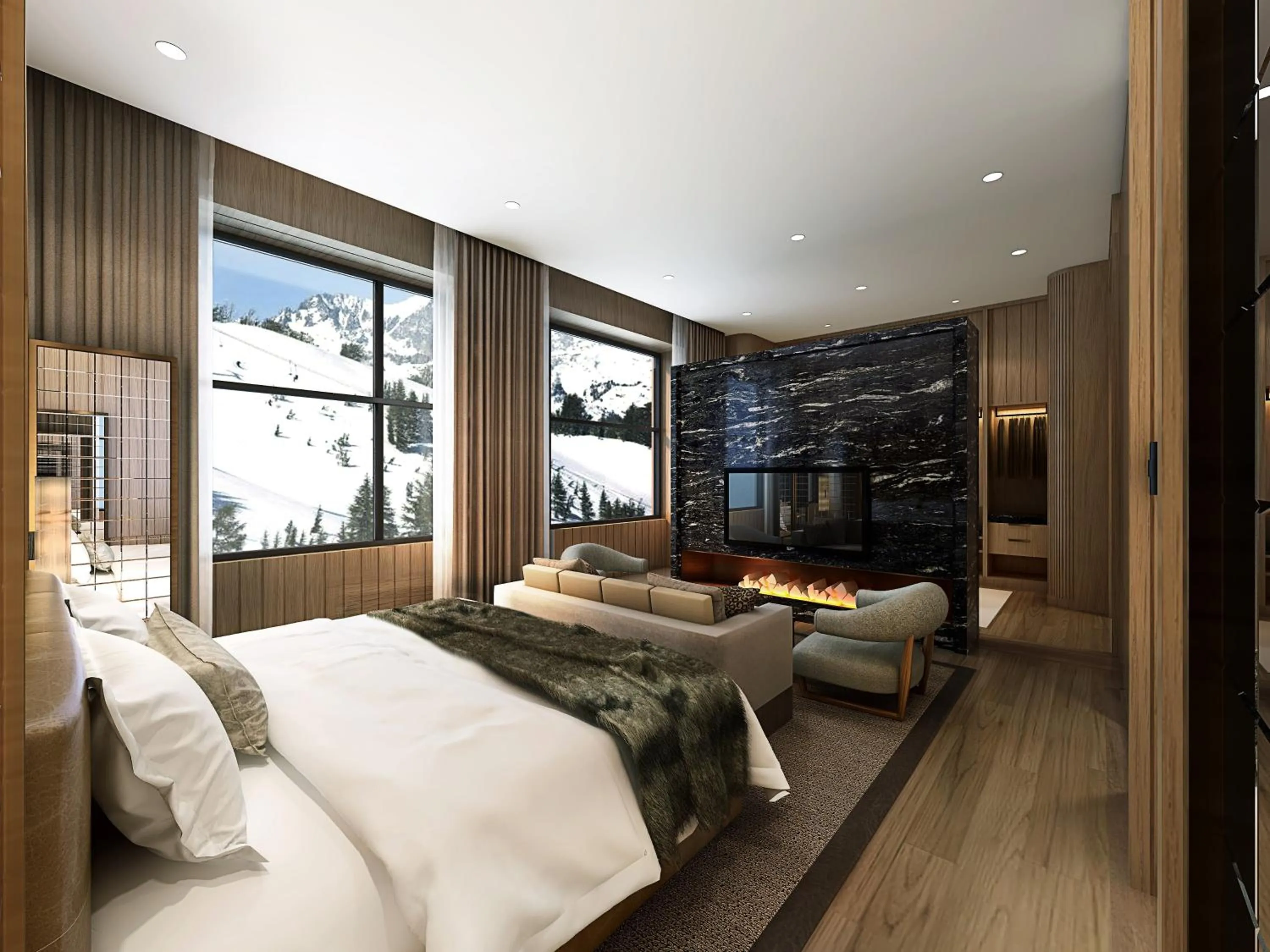 Photo of the whole room, Bed in InterContinental Chongli, an IHG Hotel