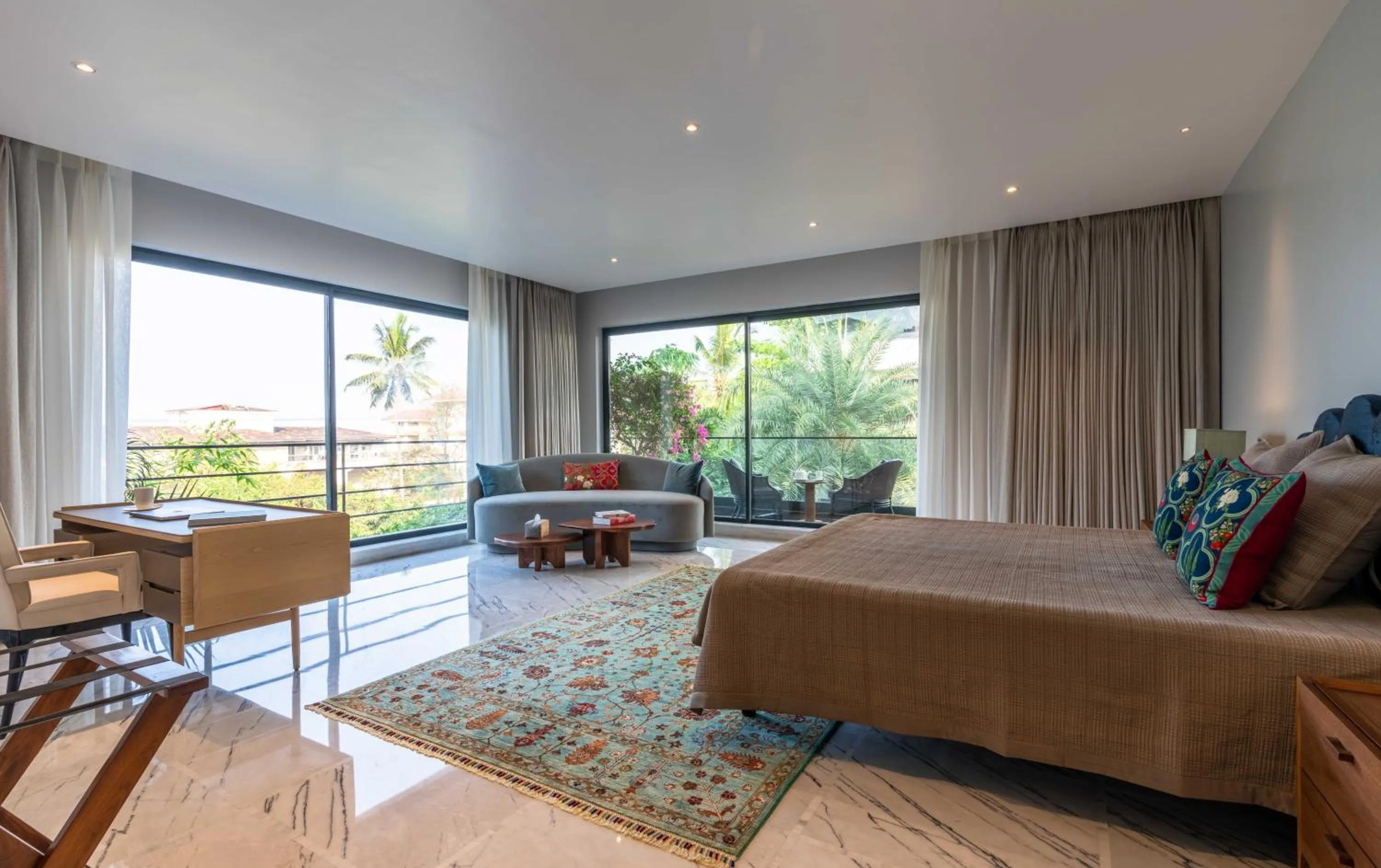 View (from property/room), Bed in Amorzito by Solitaire Stays