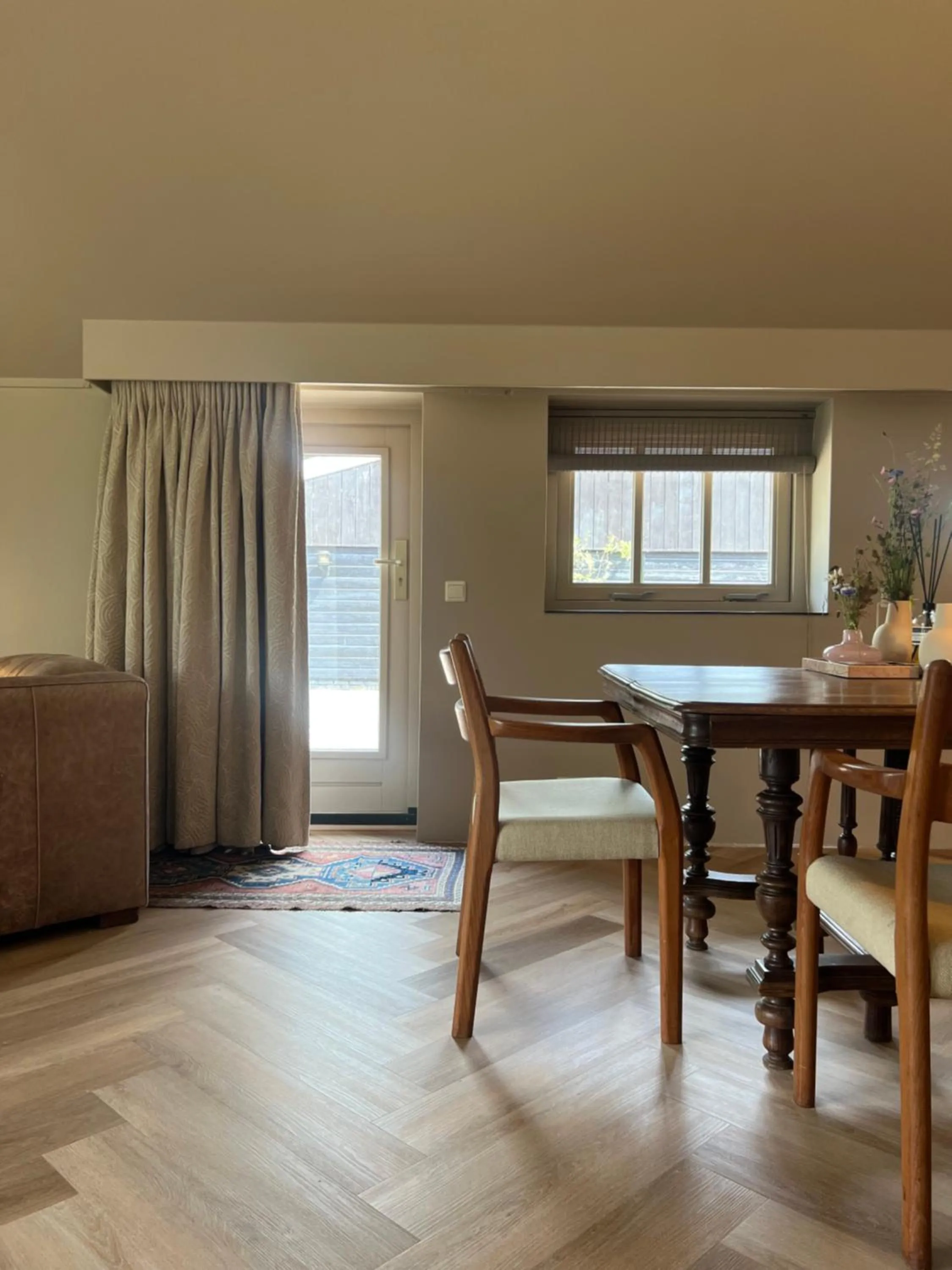 Seating area in B&B Hoeve de Haar