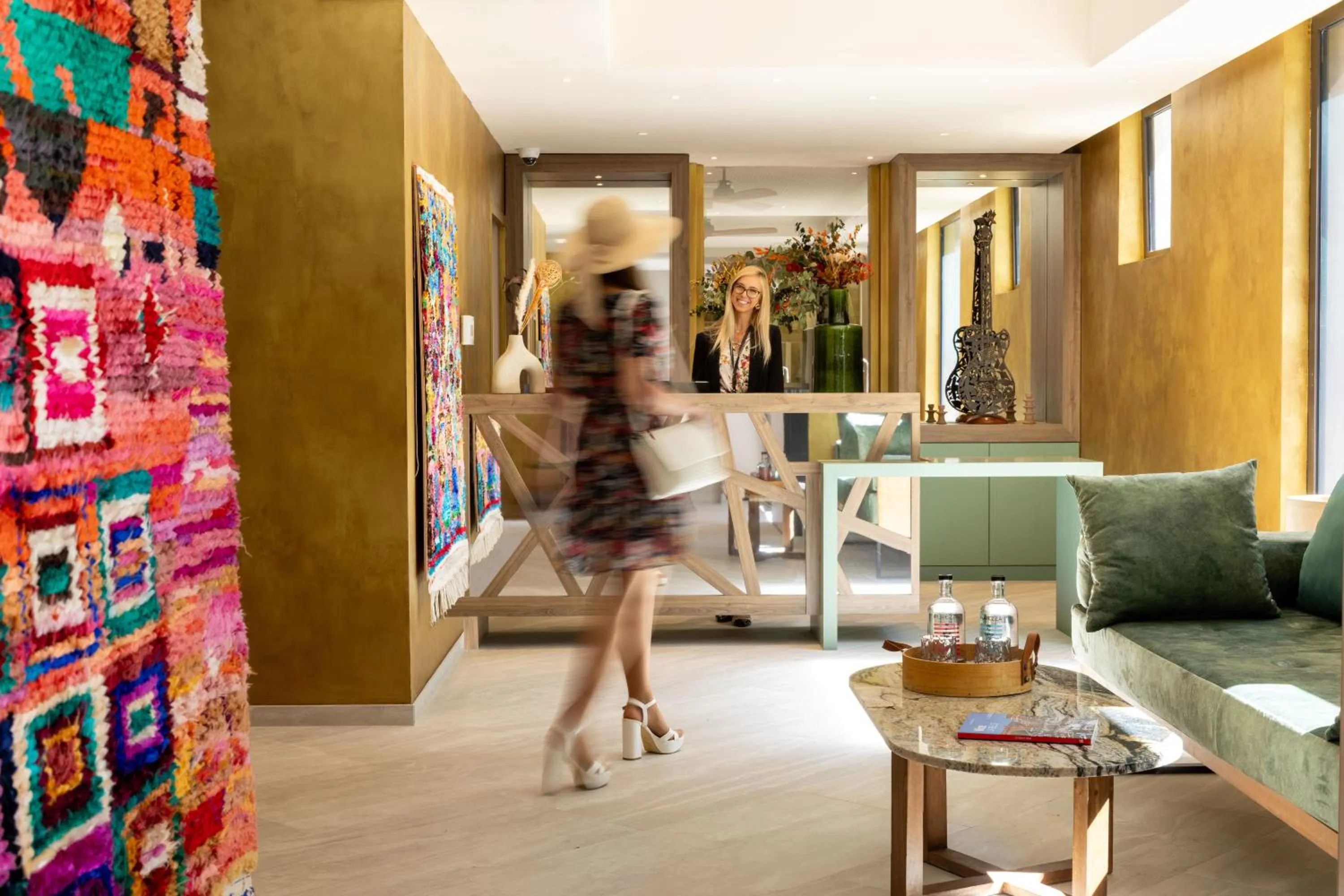 Lobby or reception in Palais Ségurane Boutique Hôtel