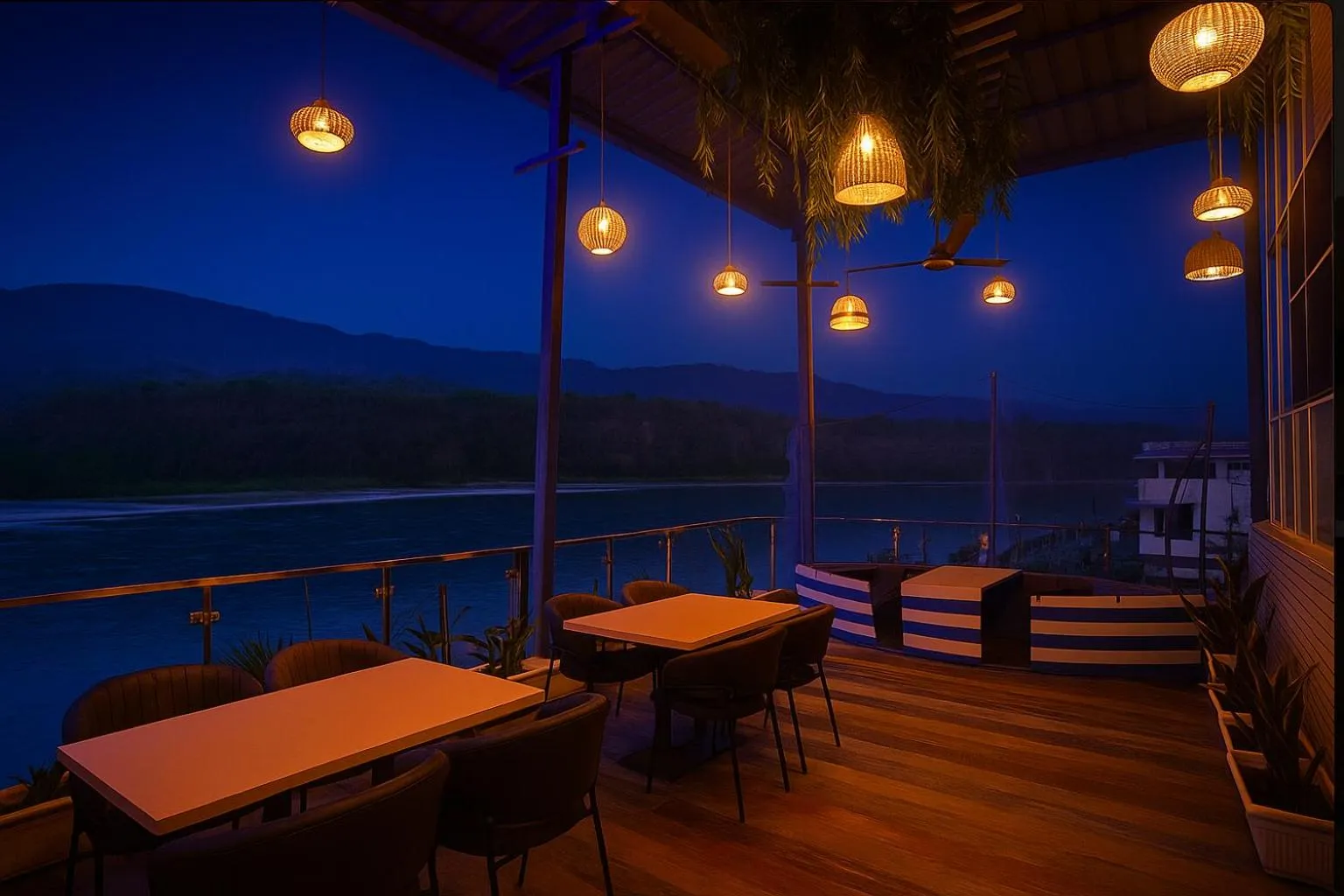Restaurant/places to eat in The Neeraj Ganga Cottages