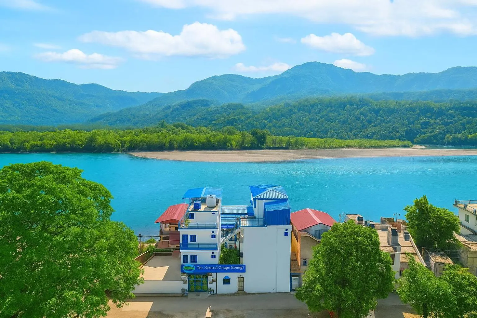 Property building in The Neeraj Ganga Cottages