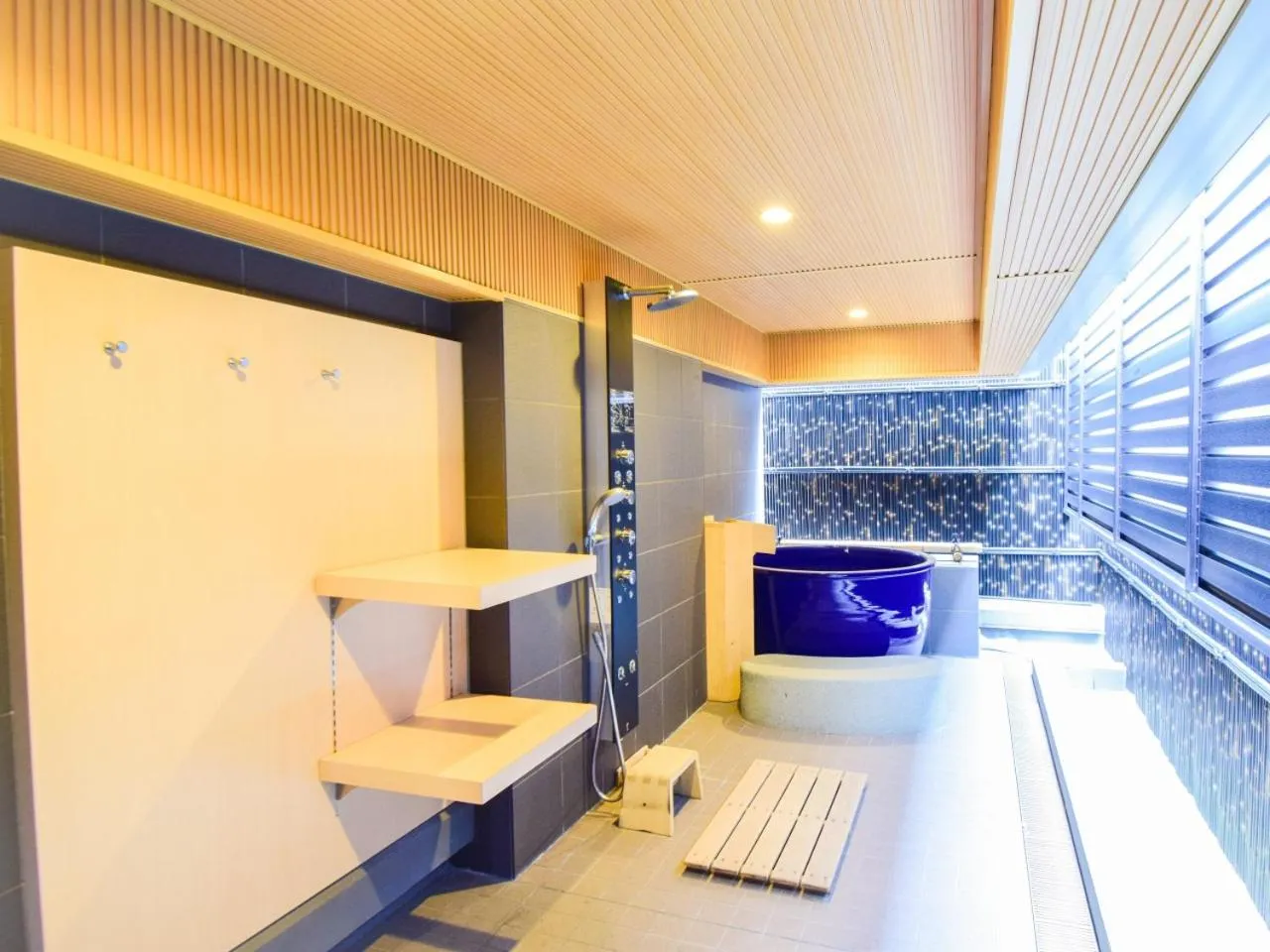 Open Air Bath in APA Hotel Kyoto Gojo Omiya