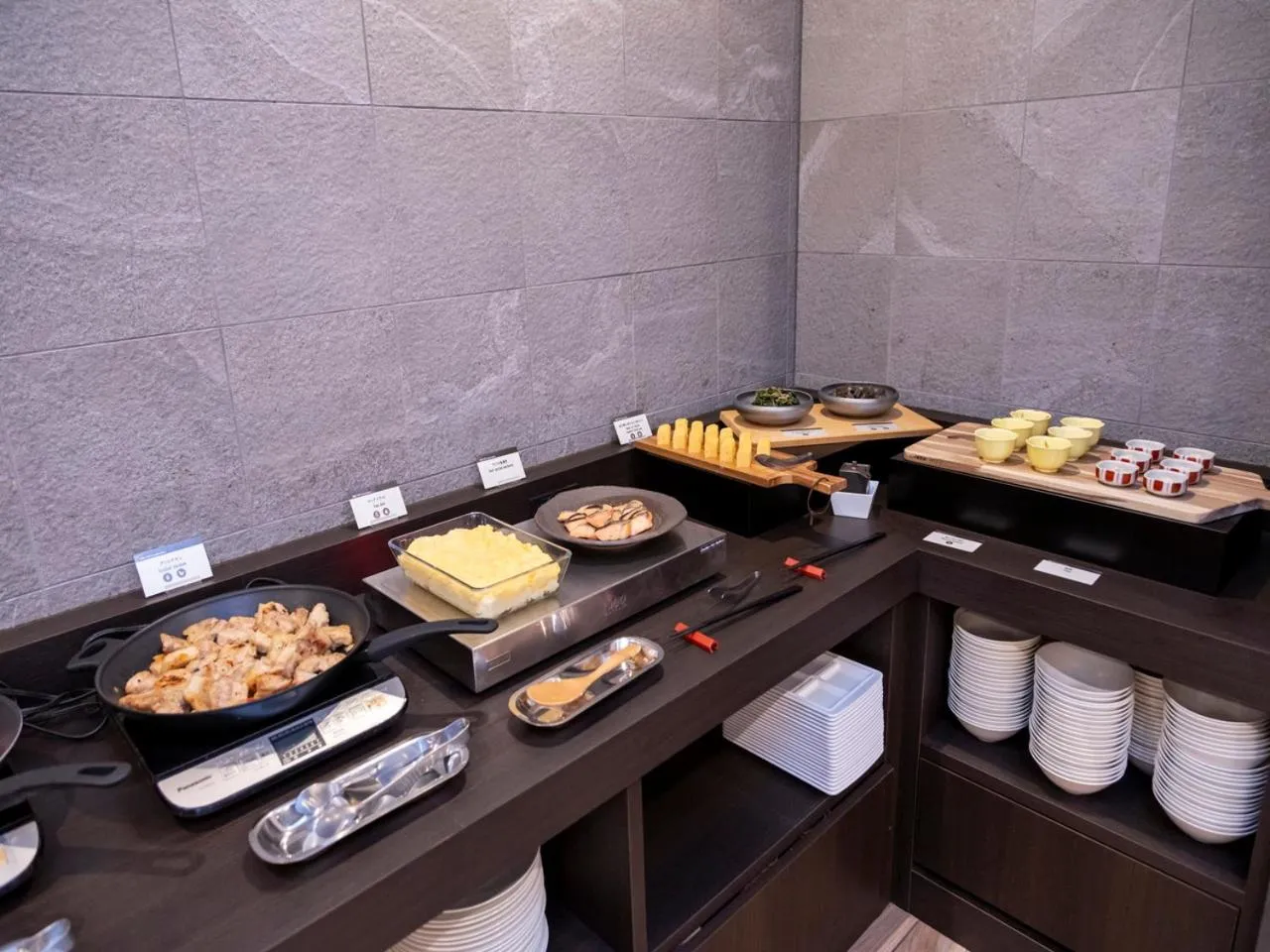 Buffet breakfast in APA Hotel Kyoto Gojo Omiya