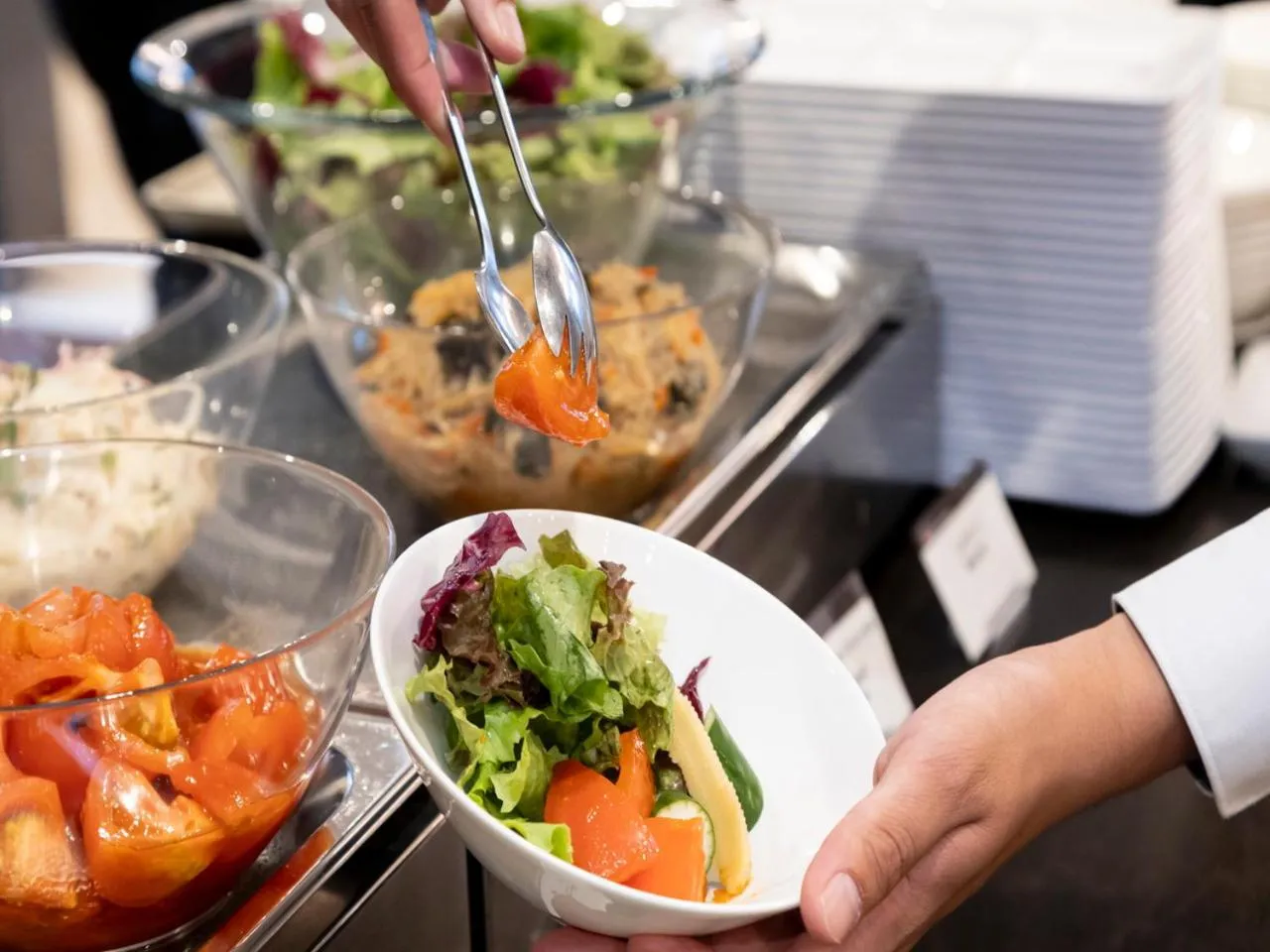 Buffet breakfast in APA Hotel Kyoto Gojo Omiya