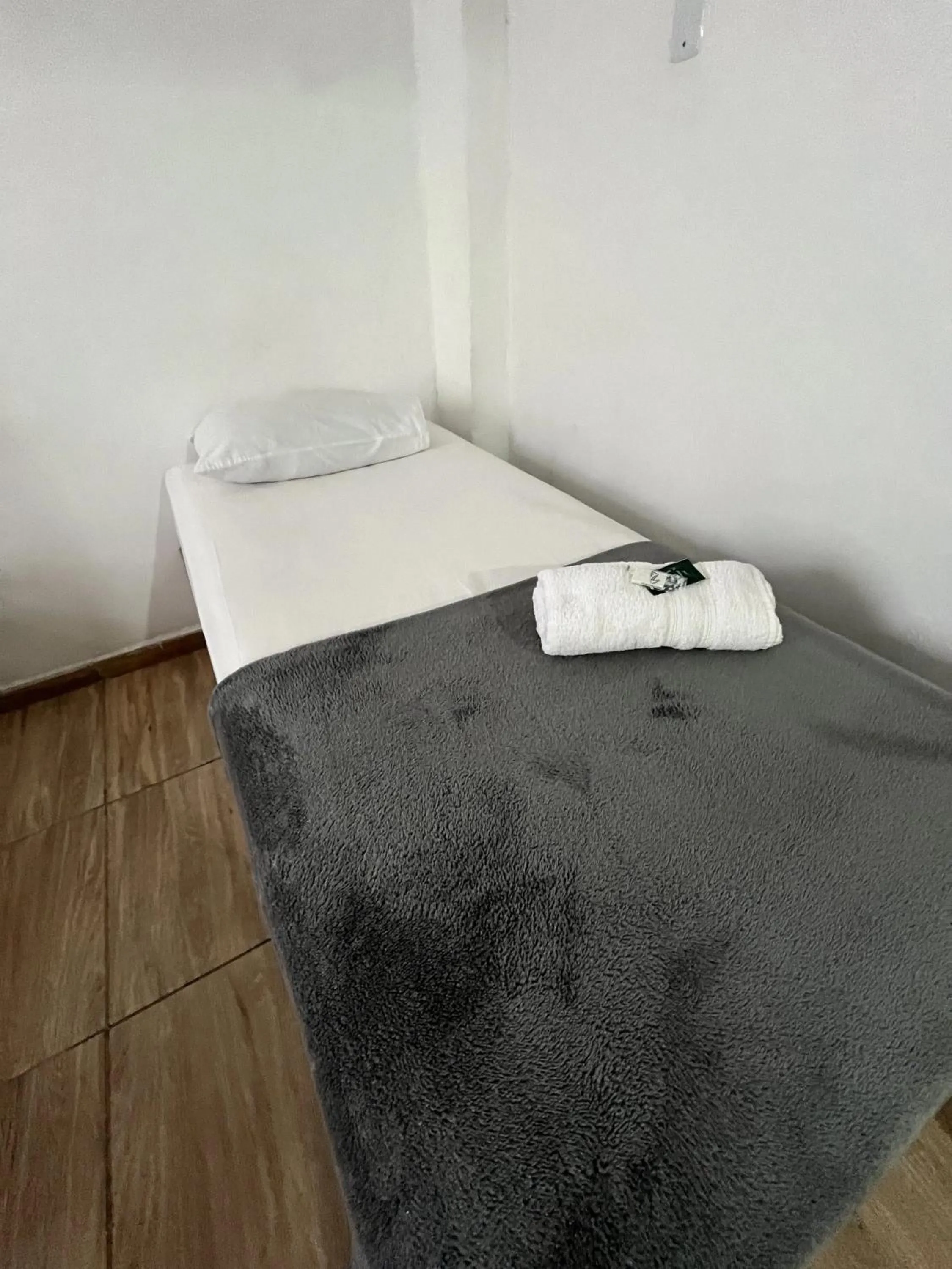 Bed in Pousada Aloha Santos